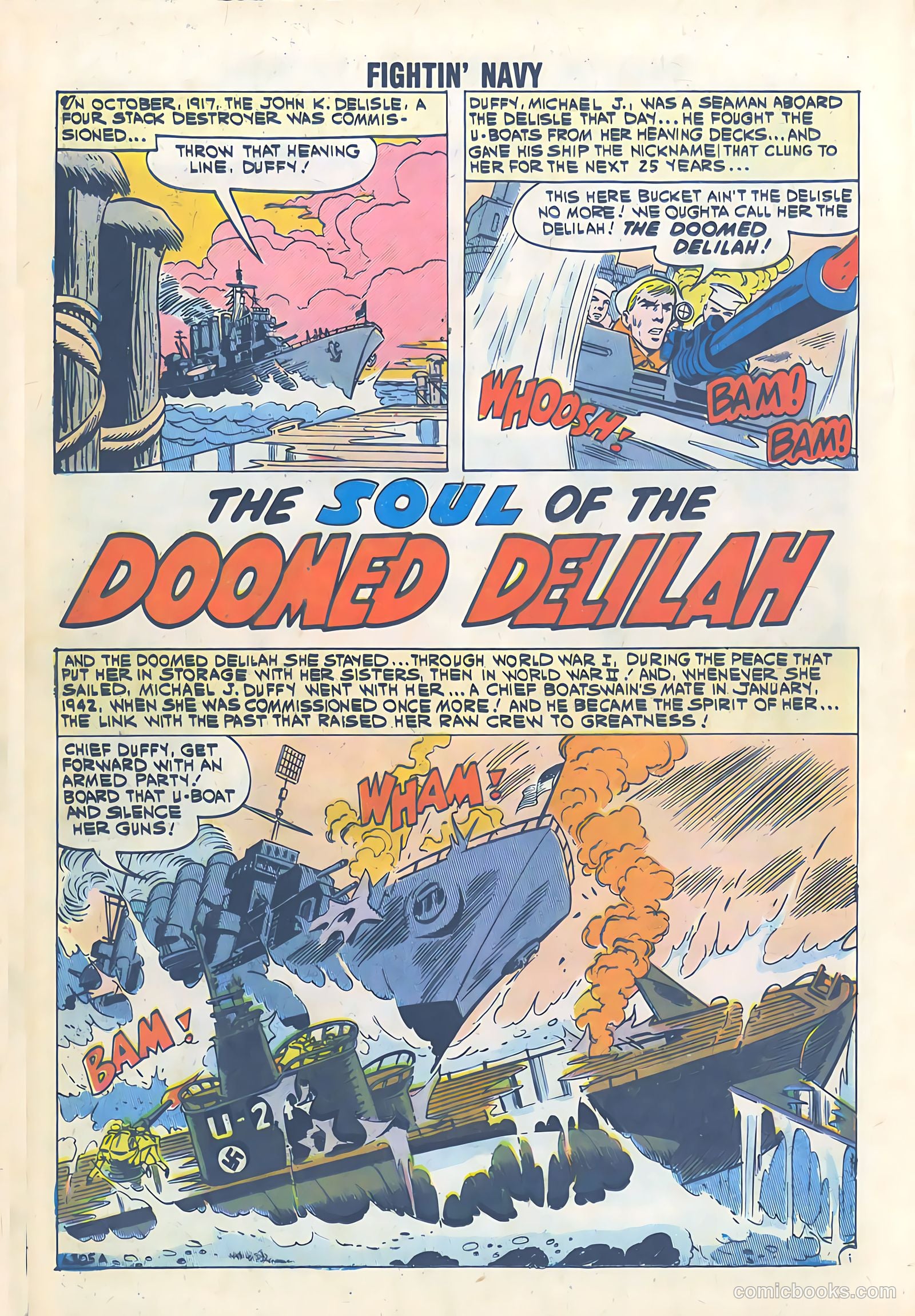 Fightin' Navy #100 — page 12 of 36