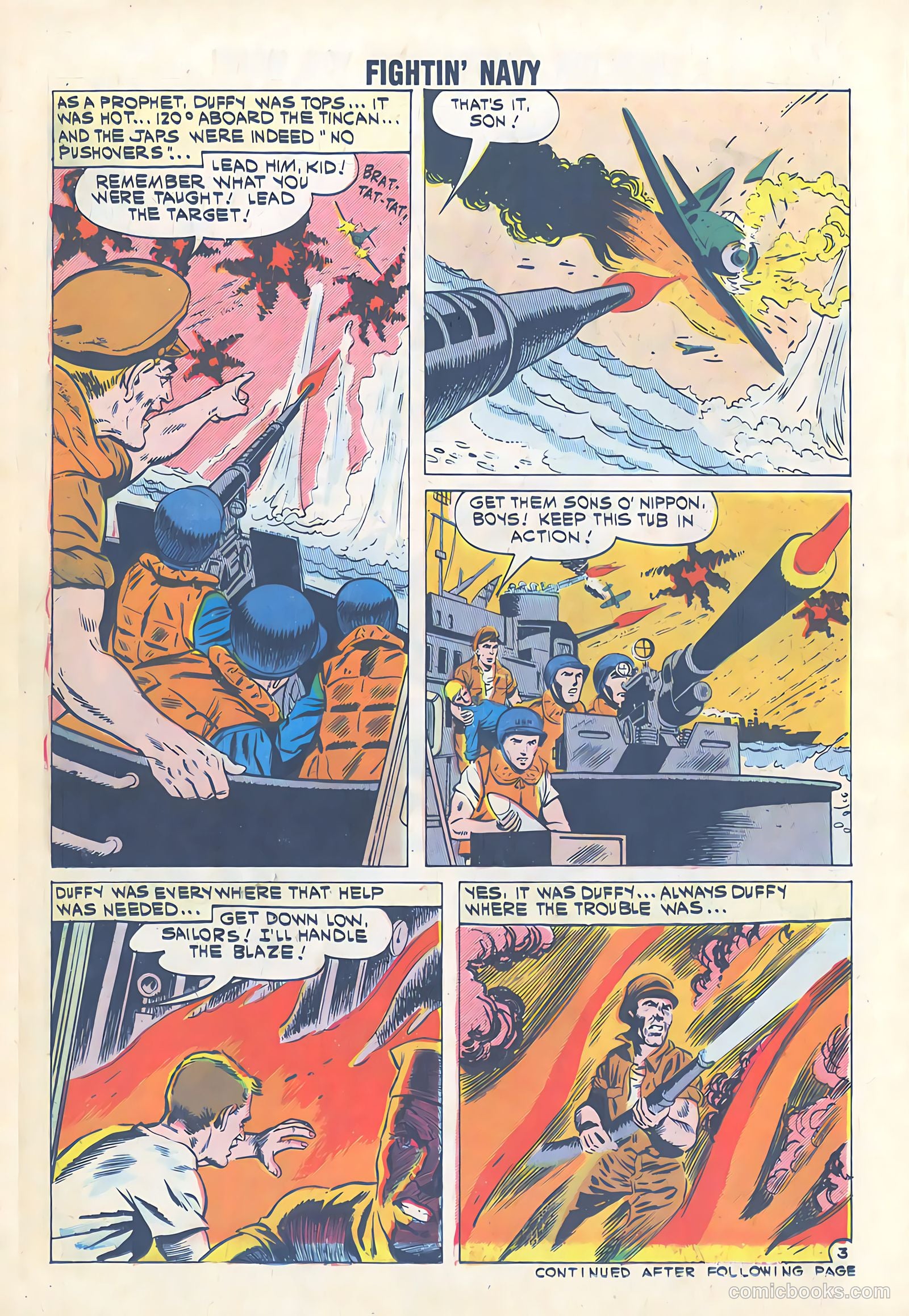 Fightin' Navy #100 — page 14 of 36