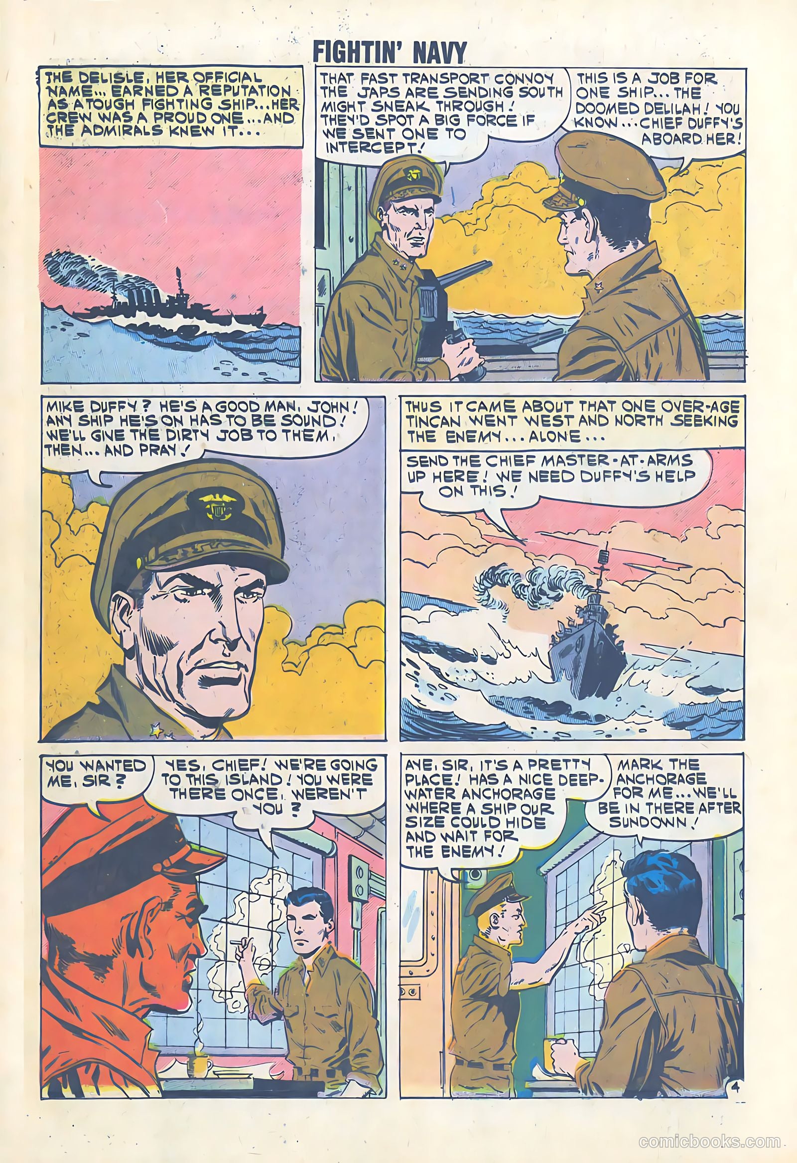 Fightin' Navy #100 — page 16 of 36