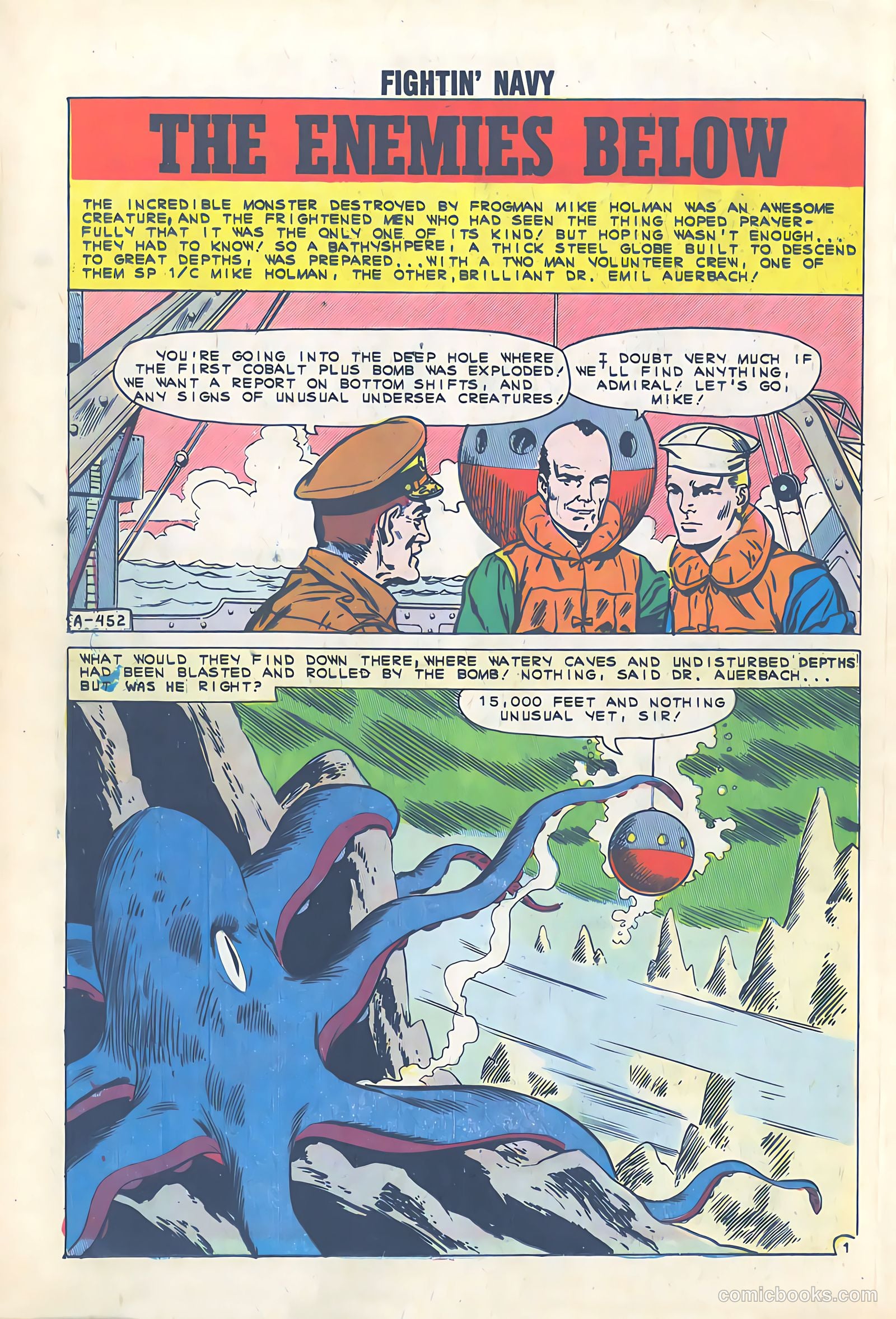 Fightin' Navy #100 — page 26 of 36
