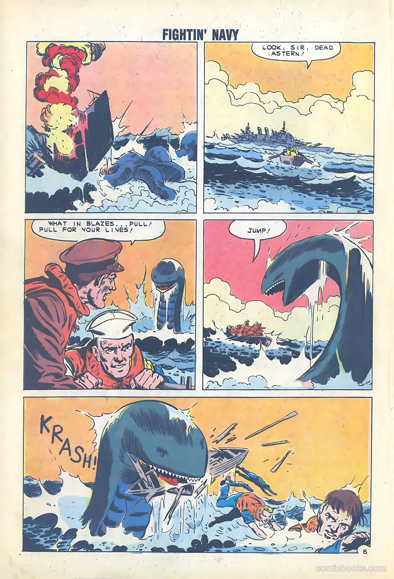 Fightin' Navy #100 — page 32 of 36