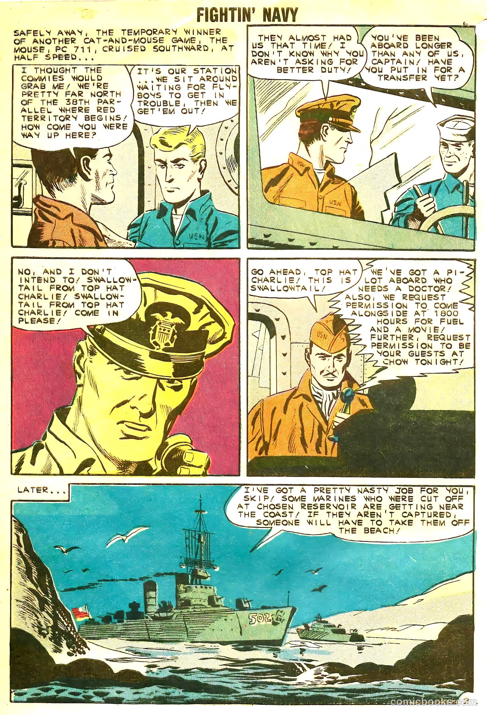Fightin' Navy #102 — page 4 of 36