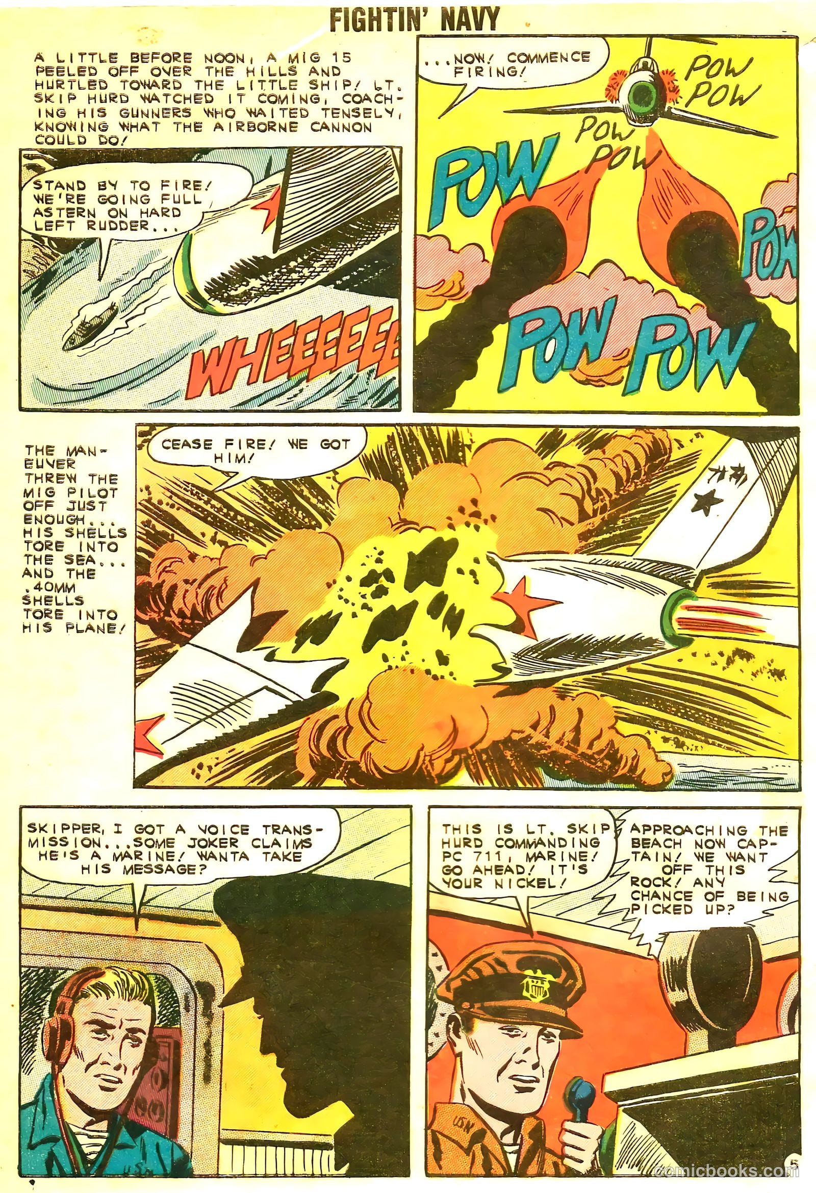 Fightin' Navy #102 — page 8 of 36