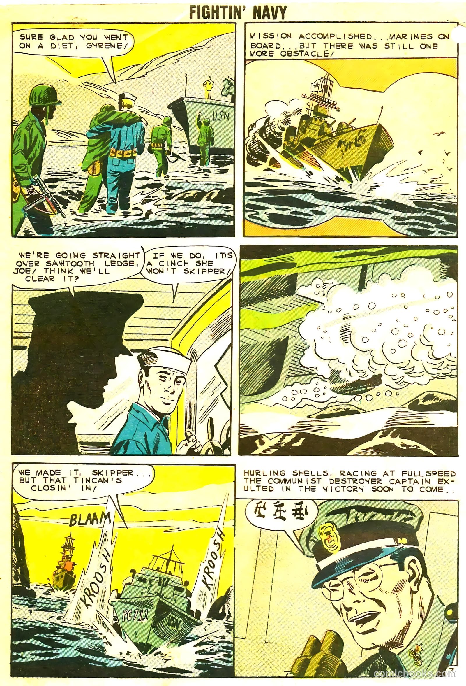 Fightin' Navy #102 — page 10 of 36