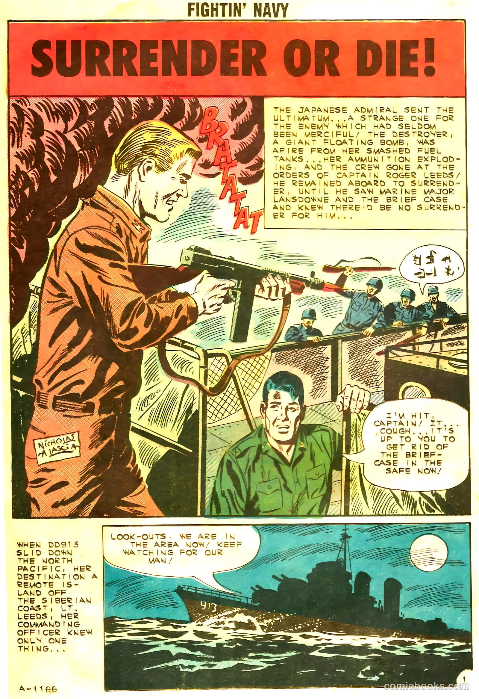 Fightin' Navy #102 — page 12 of 36
