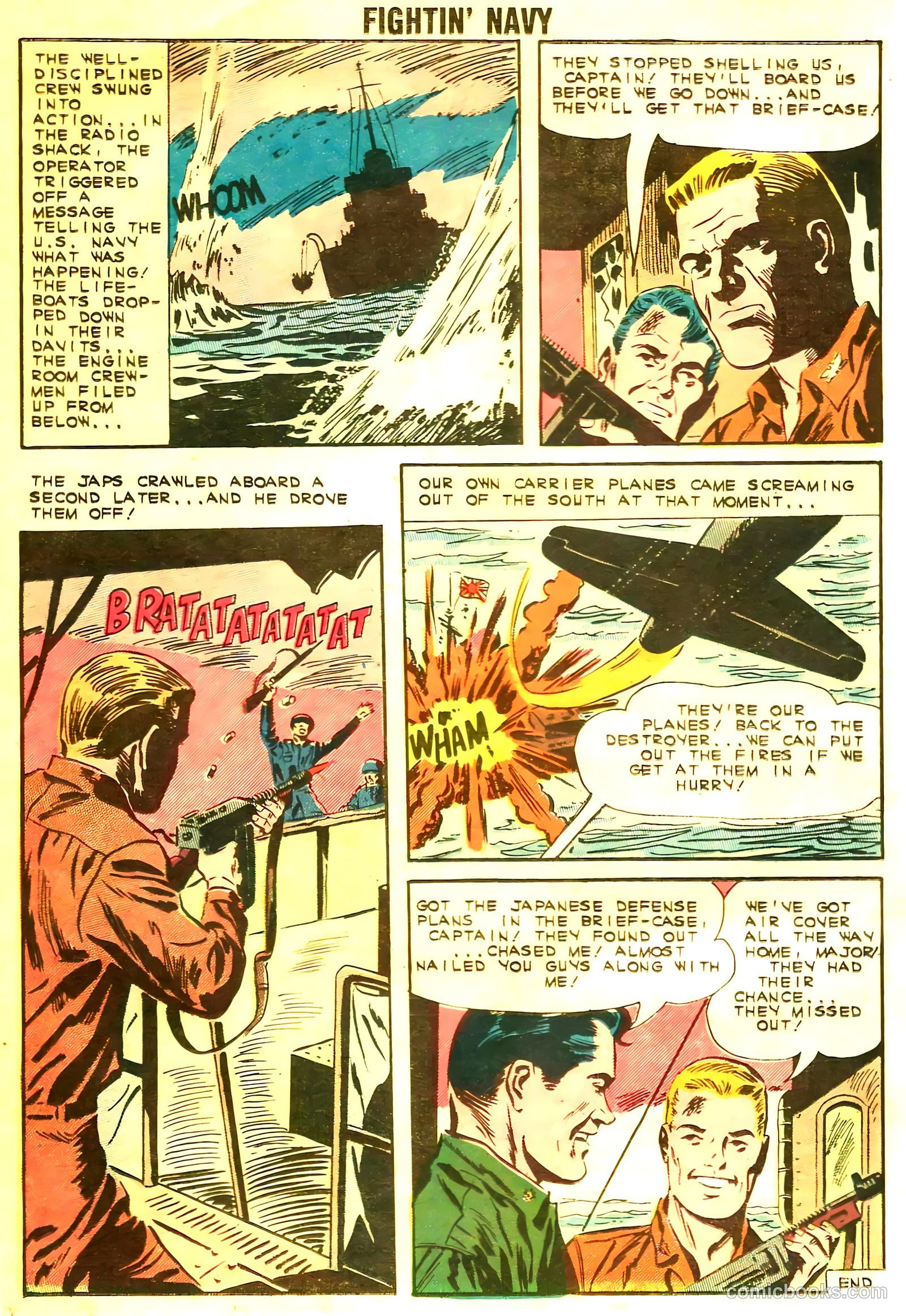 Fightin' Navy #102 — page 16 of 36