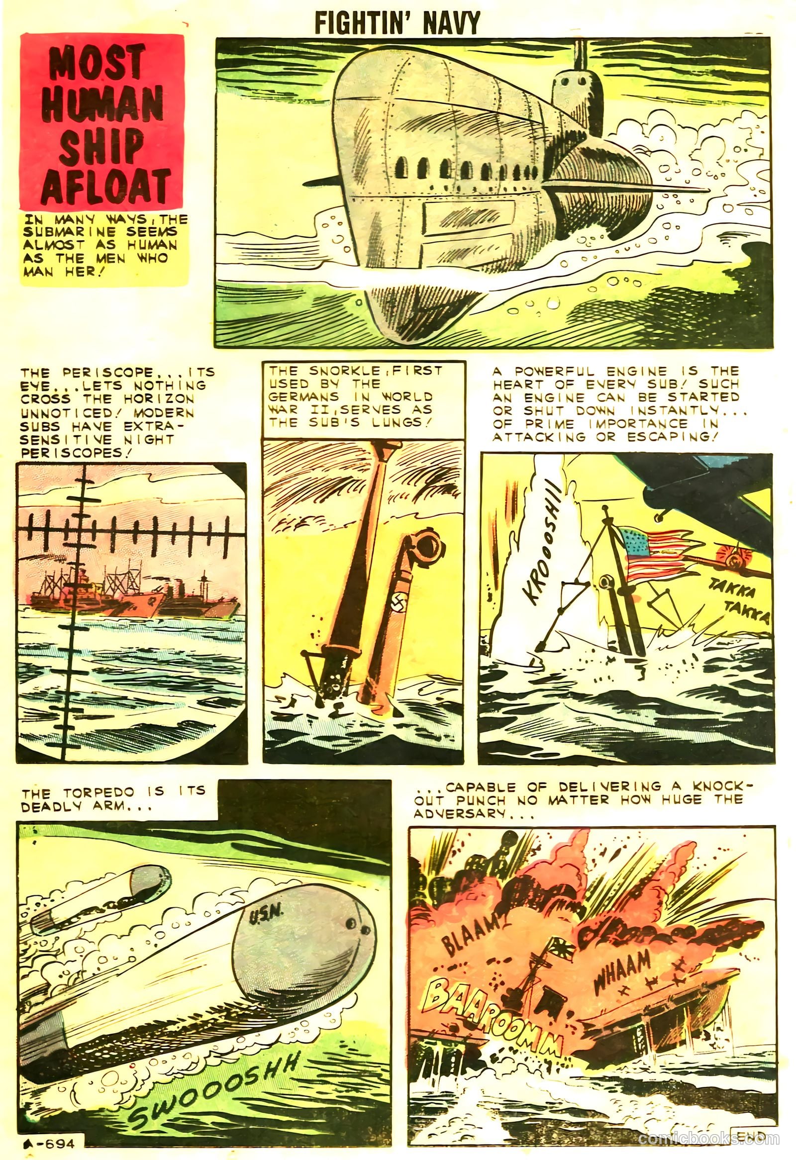 Fightin' Navy #102 — page 24 of 36