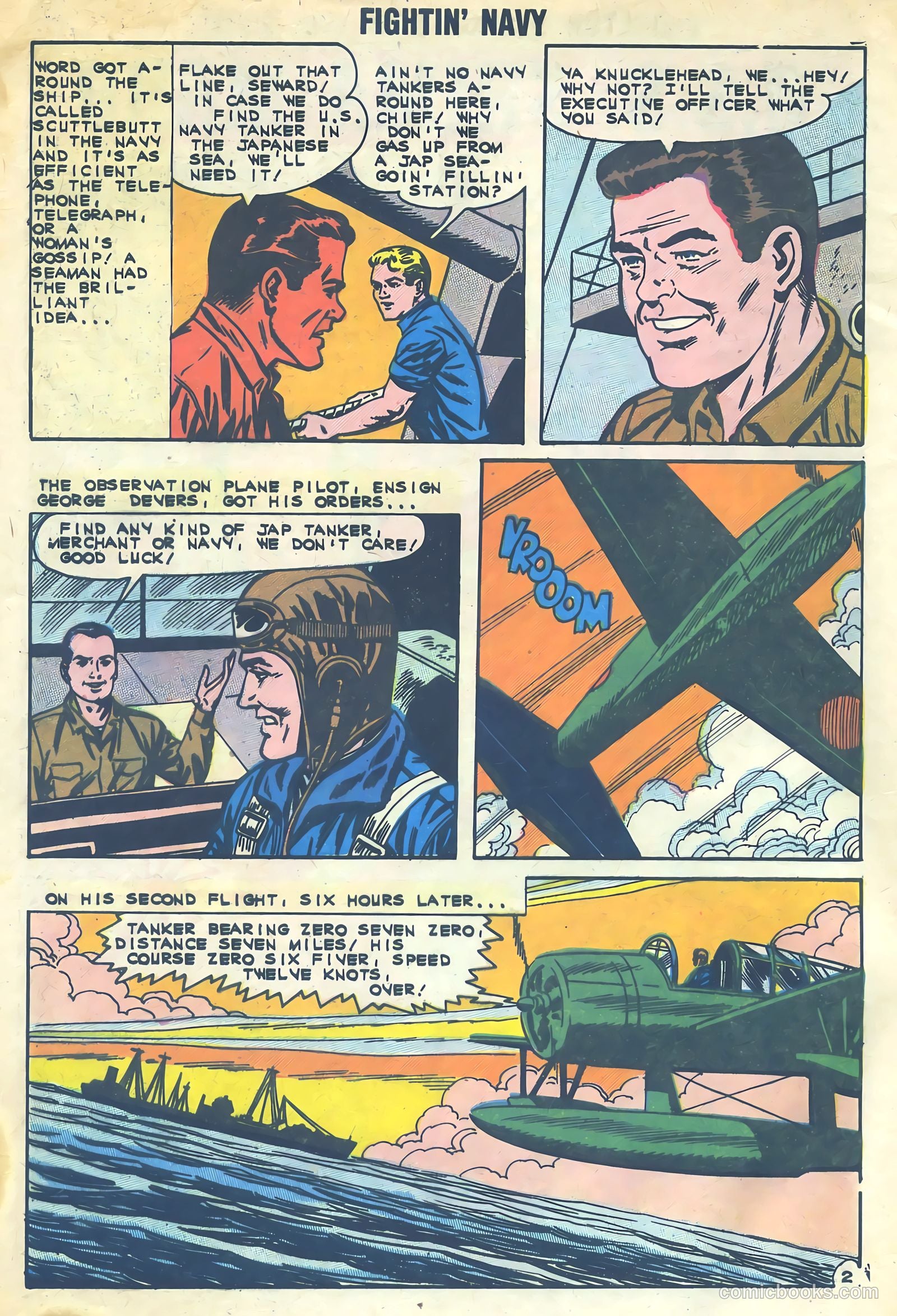 Fightin' Navy #103 — page 4 of 36
