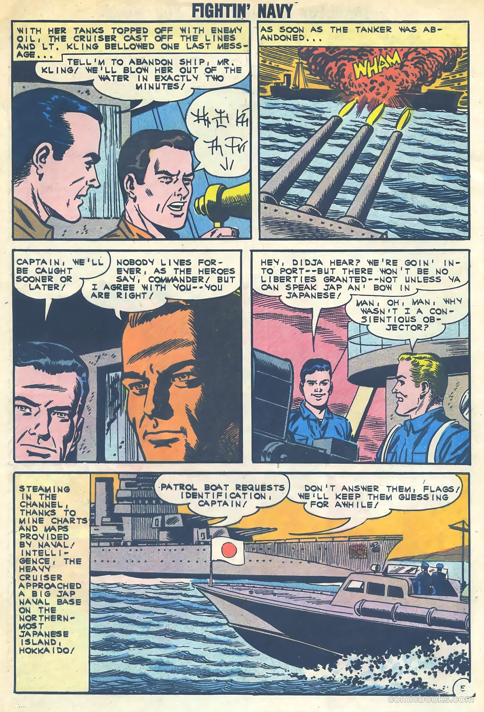 Fightin' Navy #103 — page 8 of 36