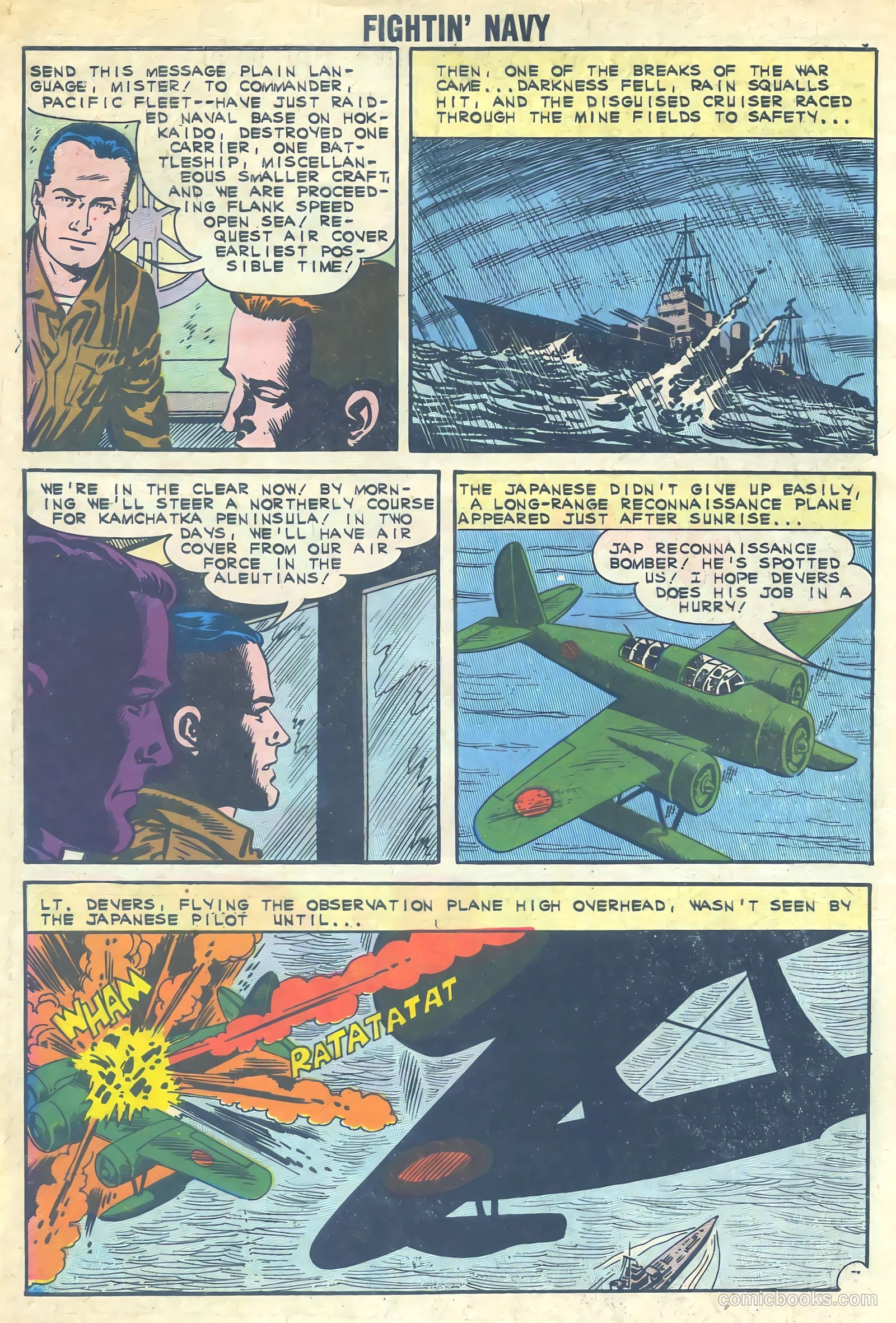 Fightin' Navy #103 — page 10 of 36