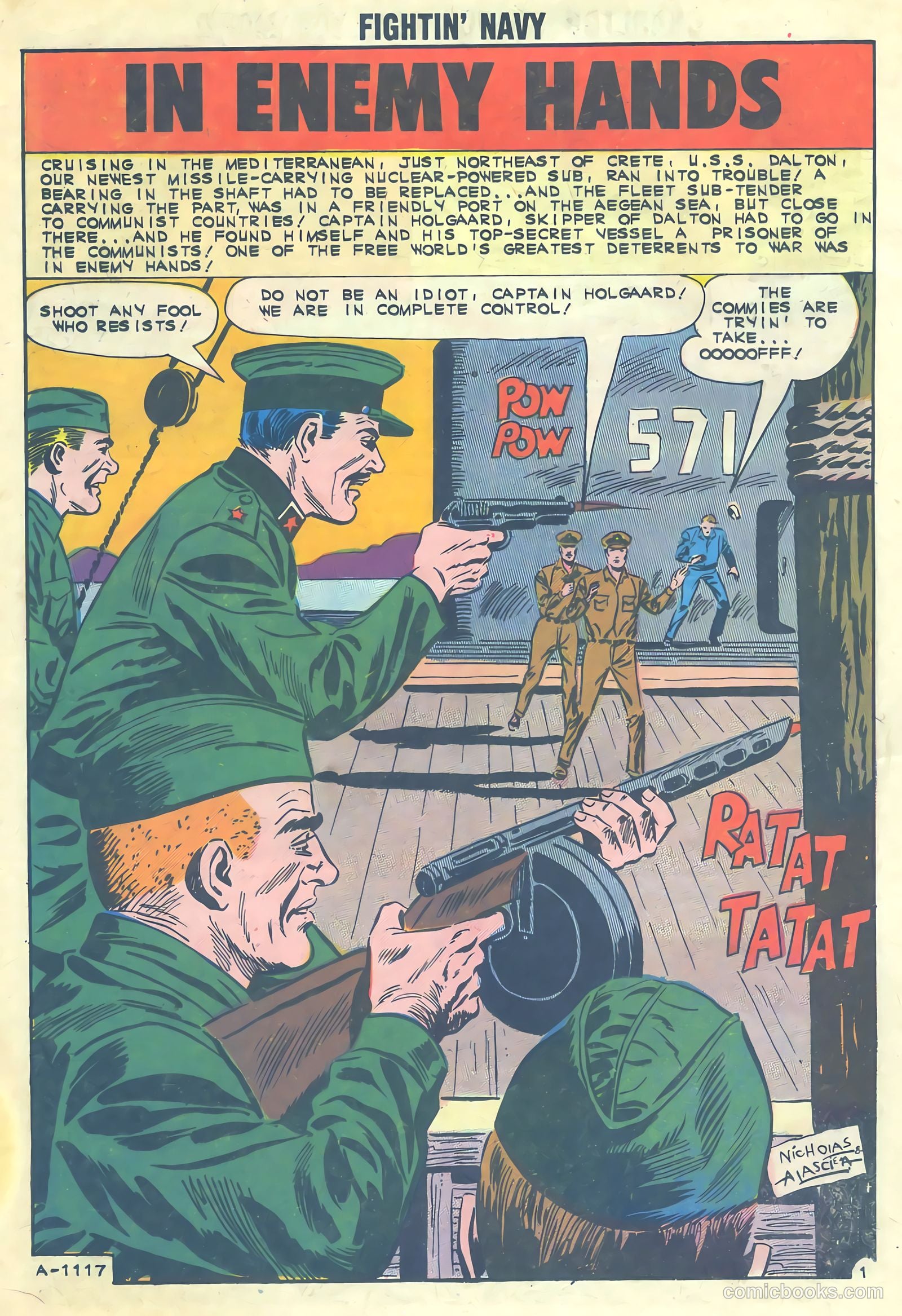 Fightin' Navy #103 — page 12 of 36