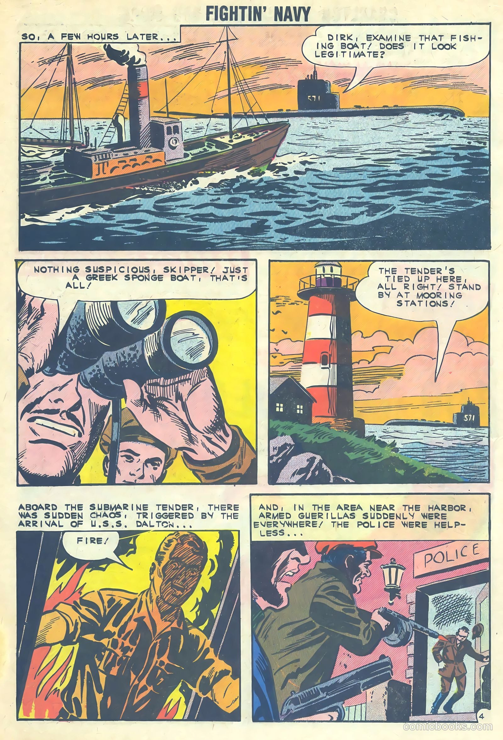 Fightin' Navy #103 — page 16 of 36