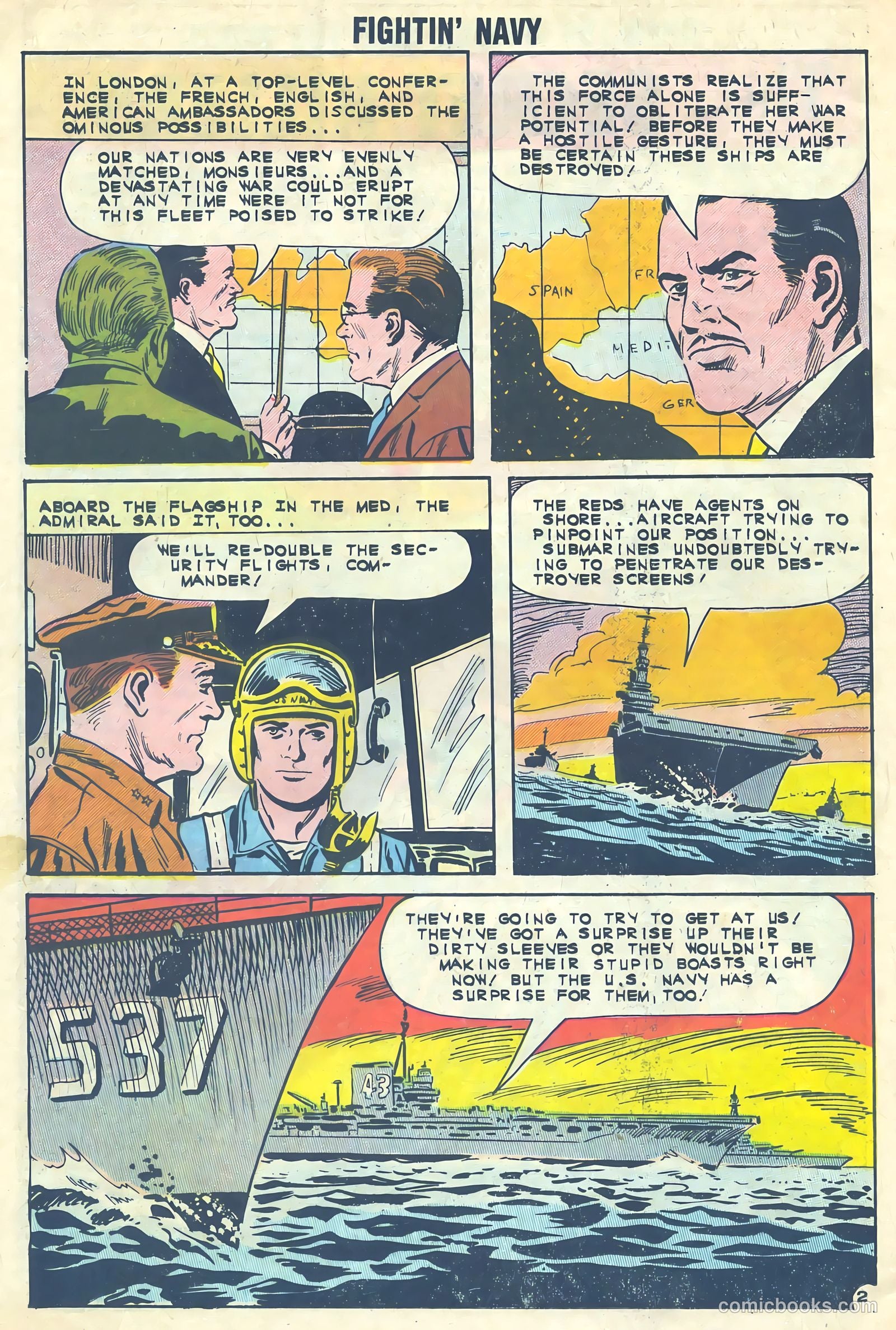 Fightin' Navy #103 — page 26 of 36