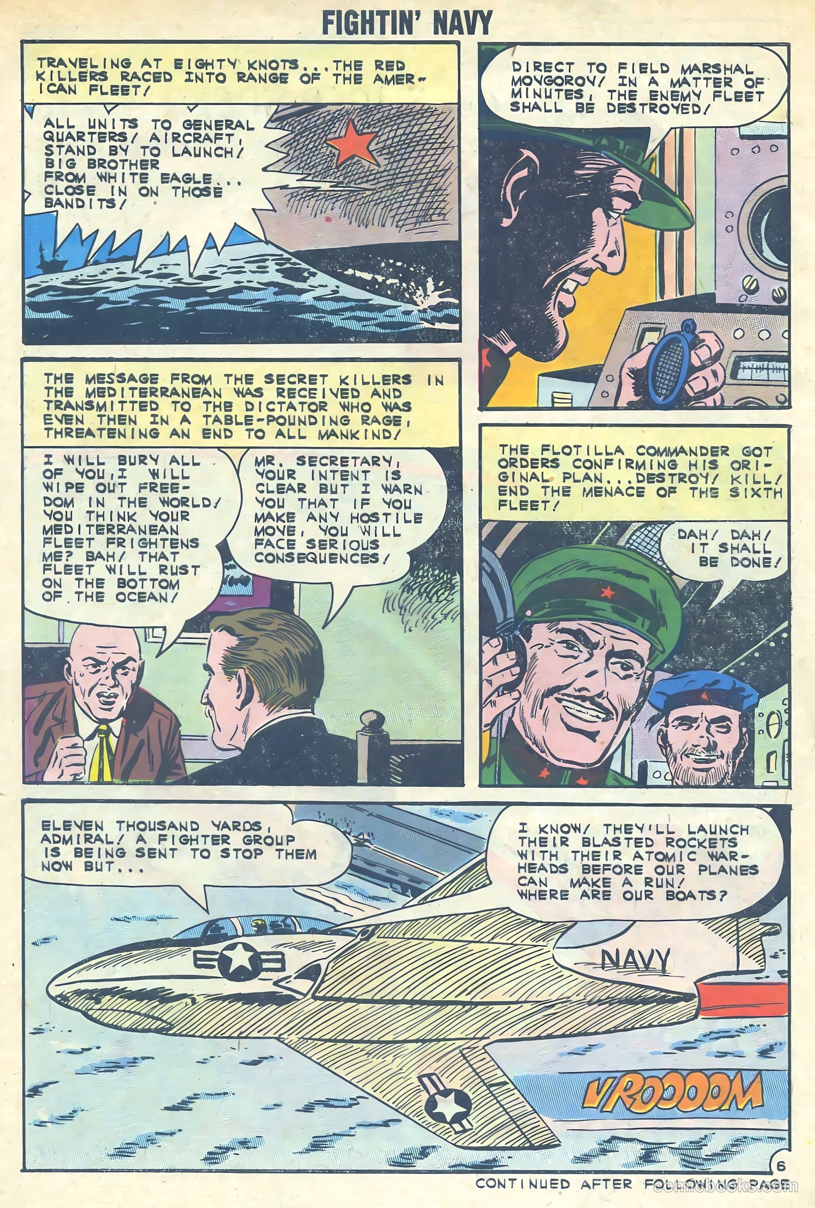 Fightin' Navy #103 — page 30 of 36