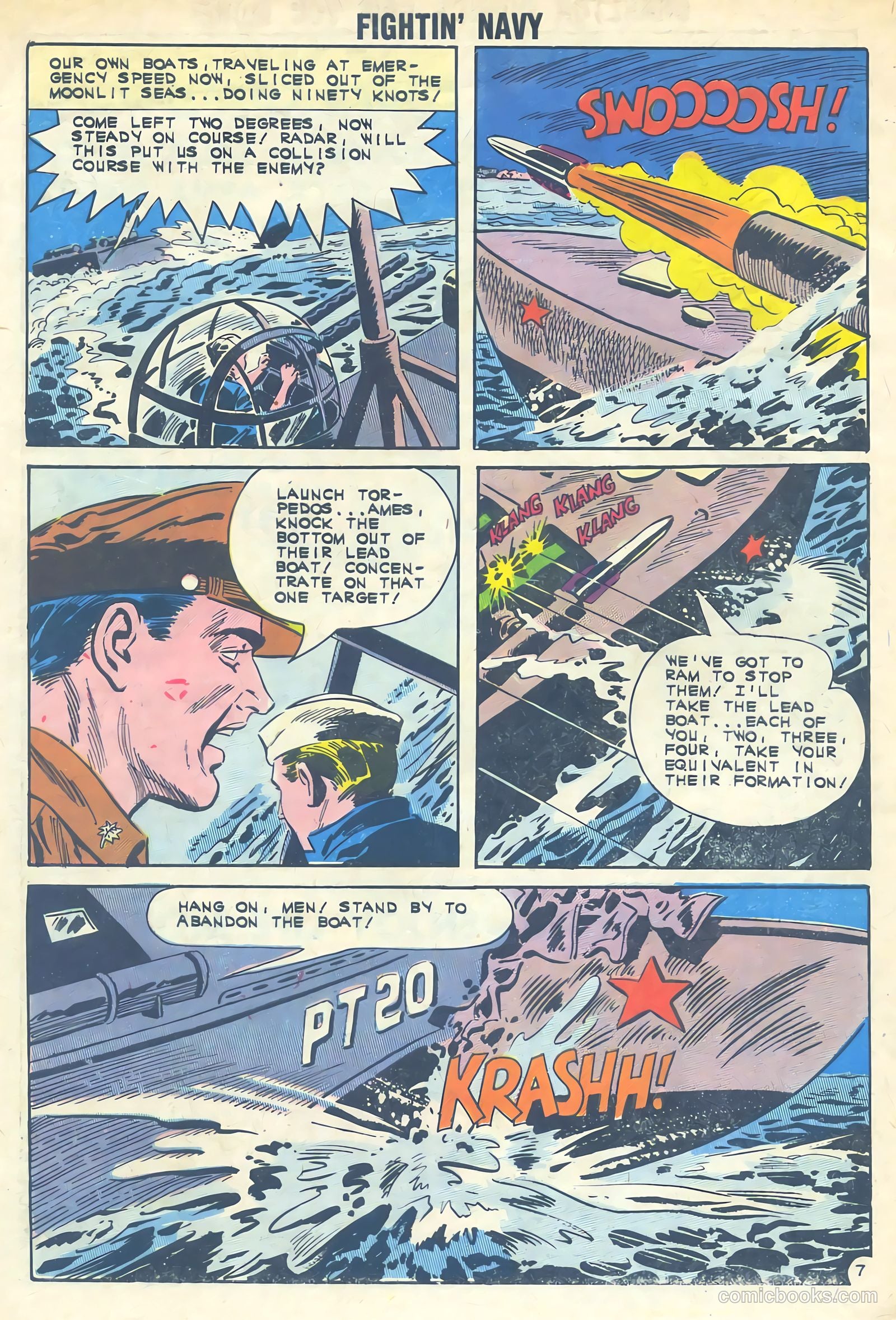 Fightin' Navy #103 — page 32 of 36