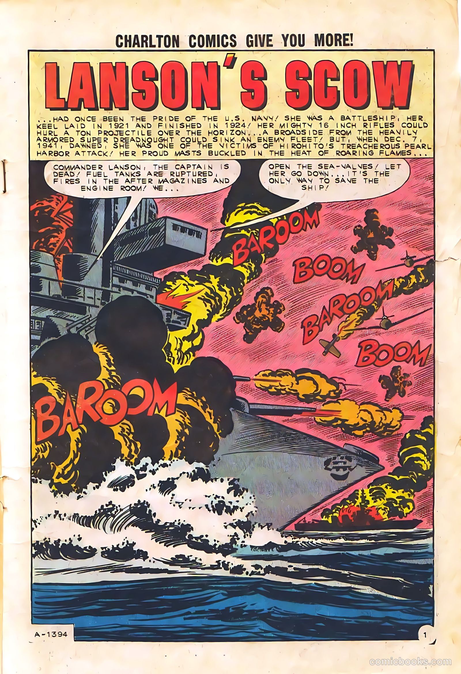 Fightin' Navy #105 — page 3 of 36