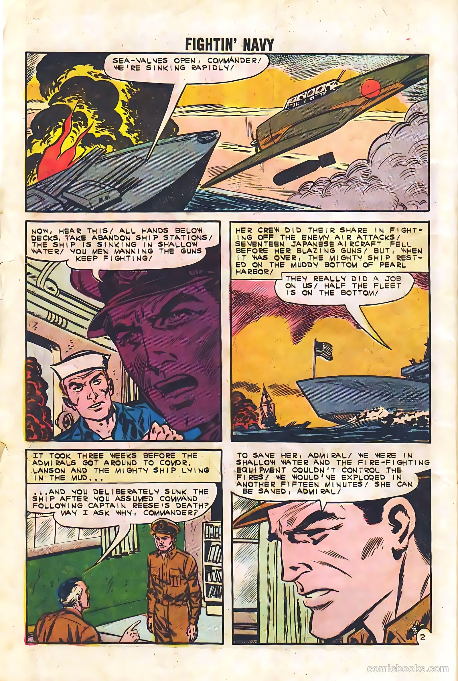 Fightin' Navy #105 — page 4 of 36