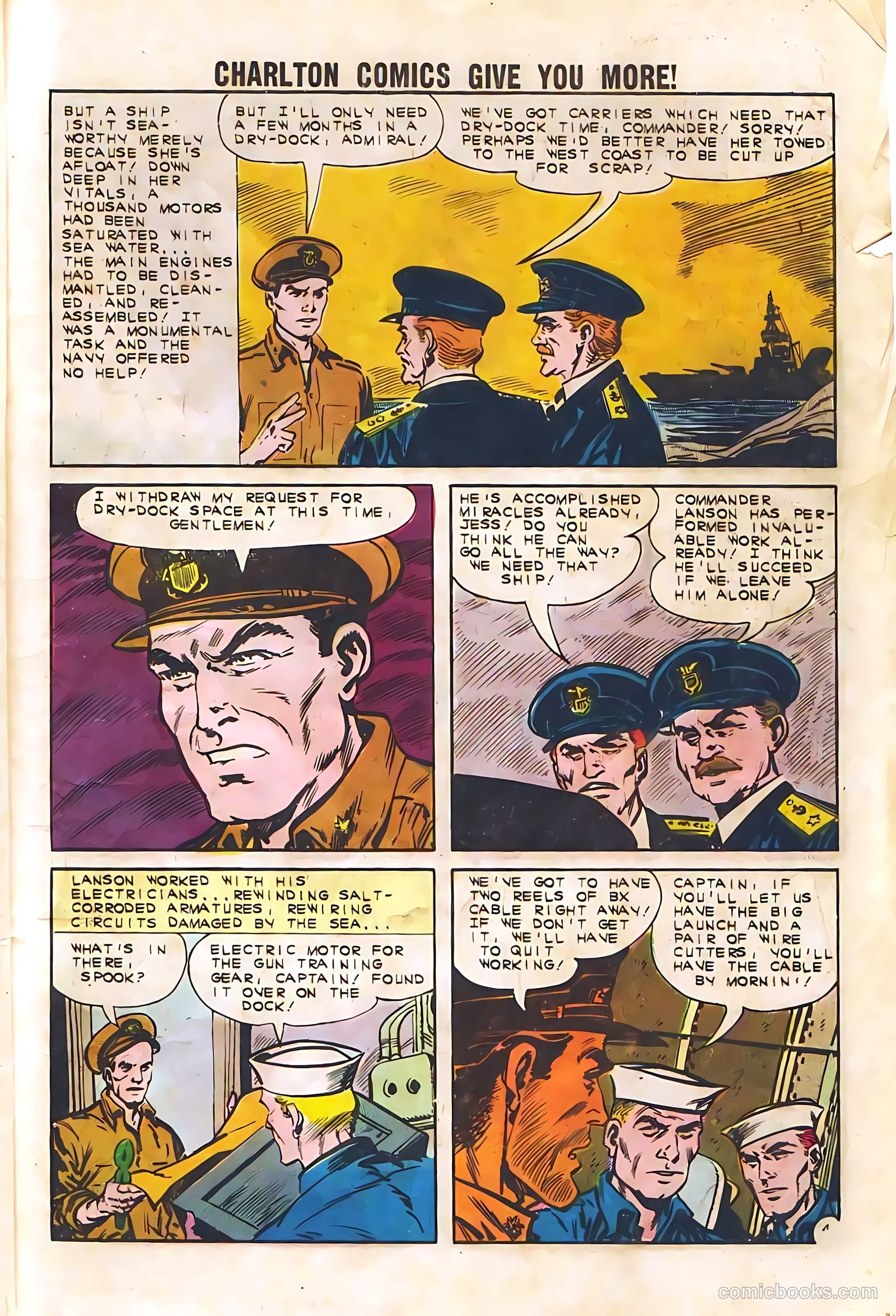 Fightin' Navy #105 — page 7 of 36