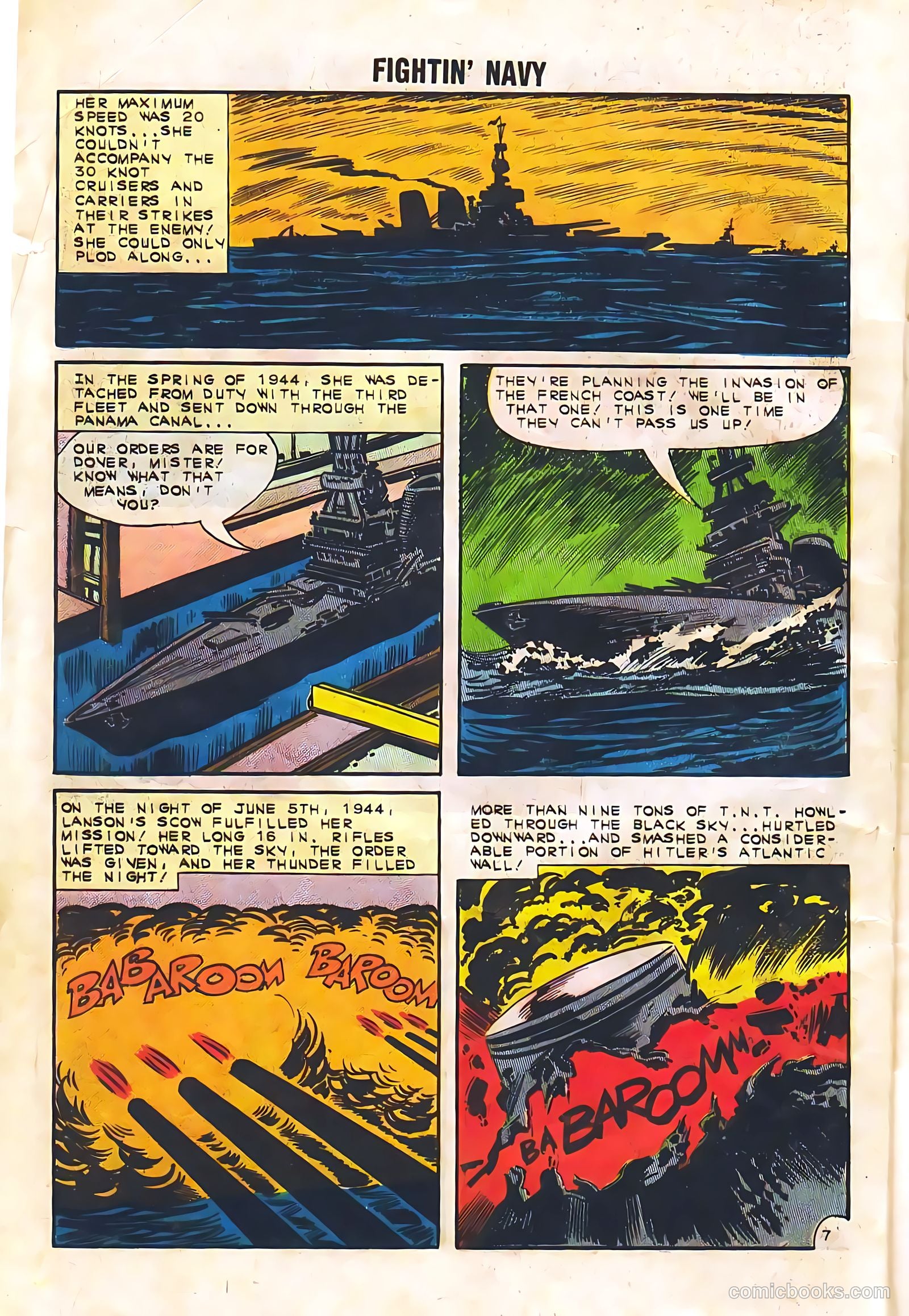 Fightin' Navy #105 — page 10 of 36
