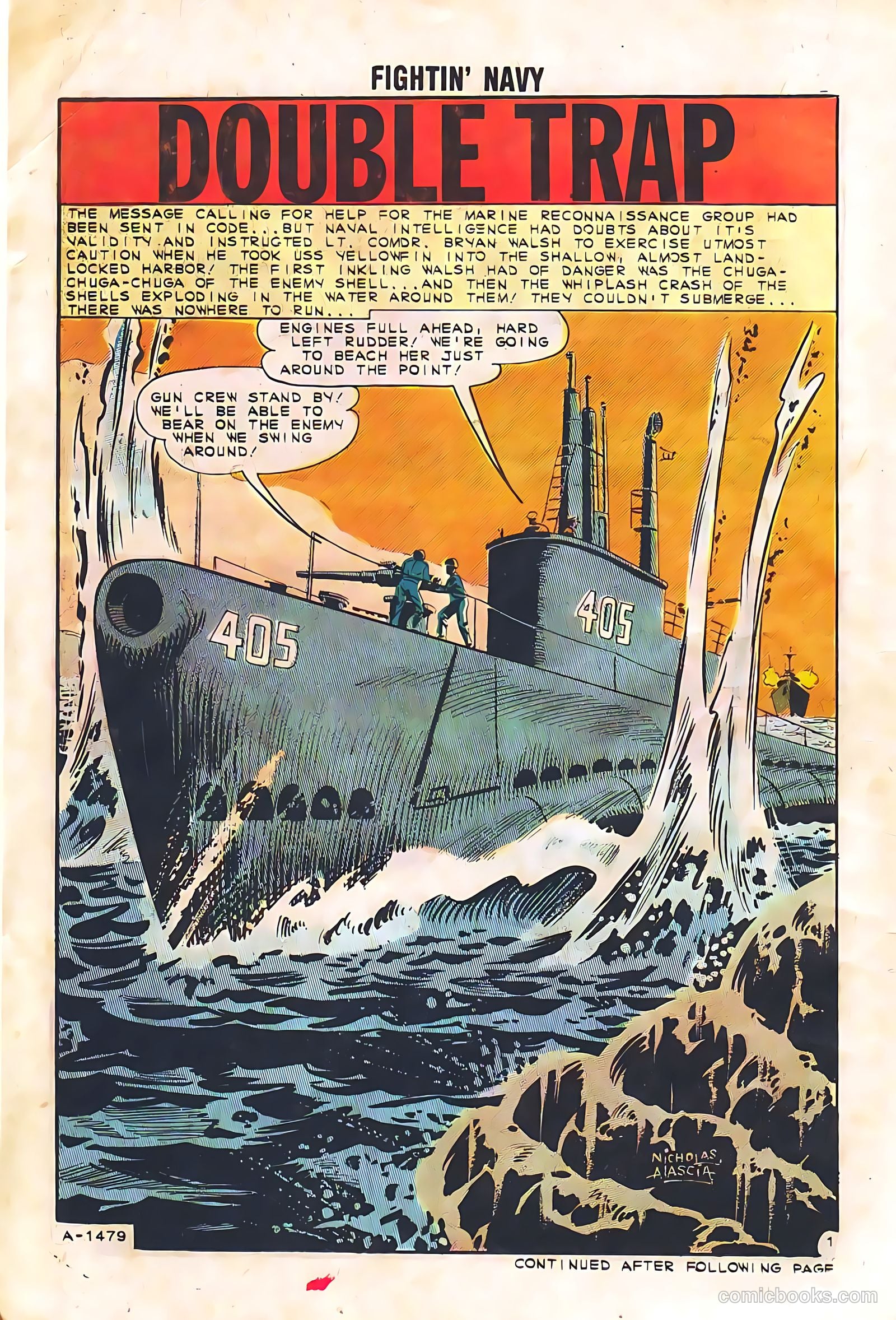 Fightin' Navy #105 — page 14 of 36
