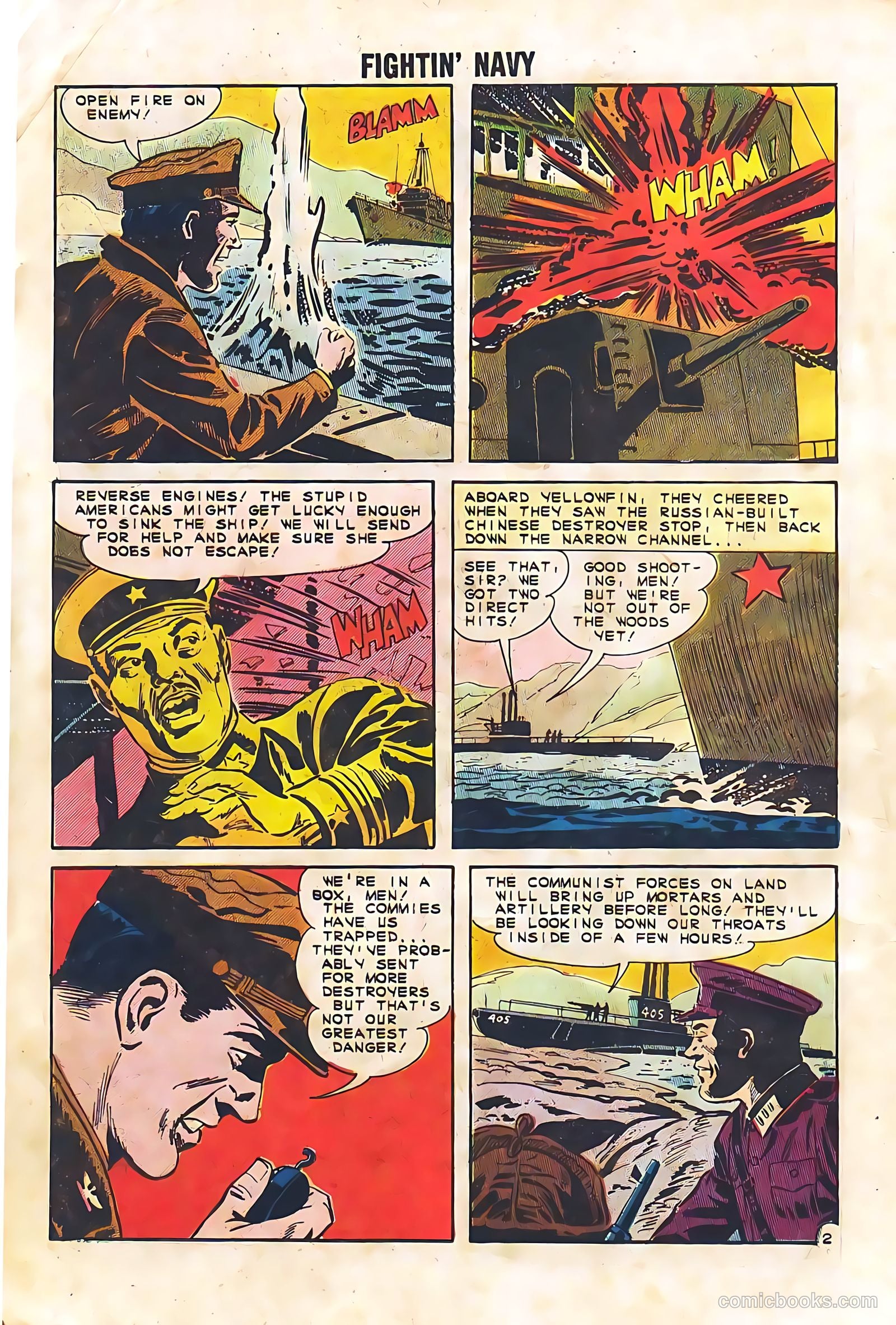 Fightin' Navy #105 — page 16 of 36