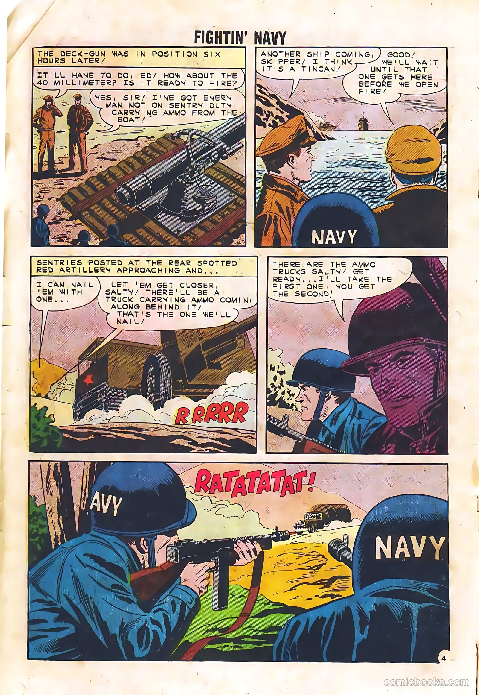 Fightin' Navy #105 — page 18 of 36