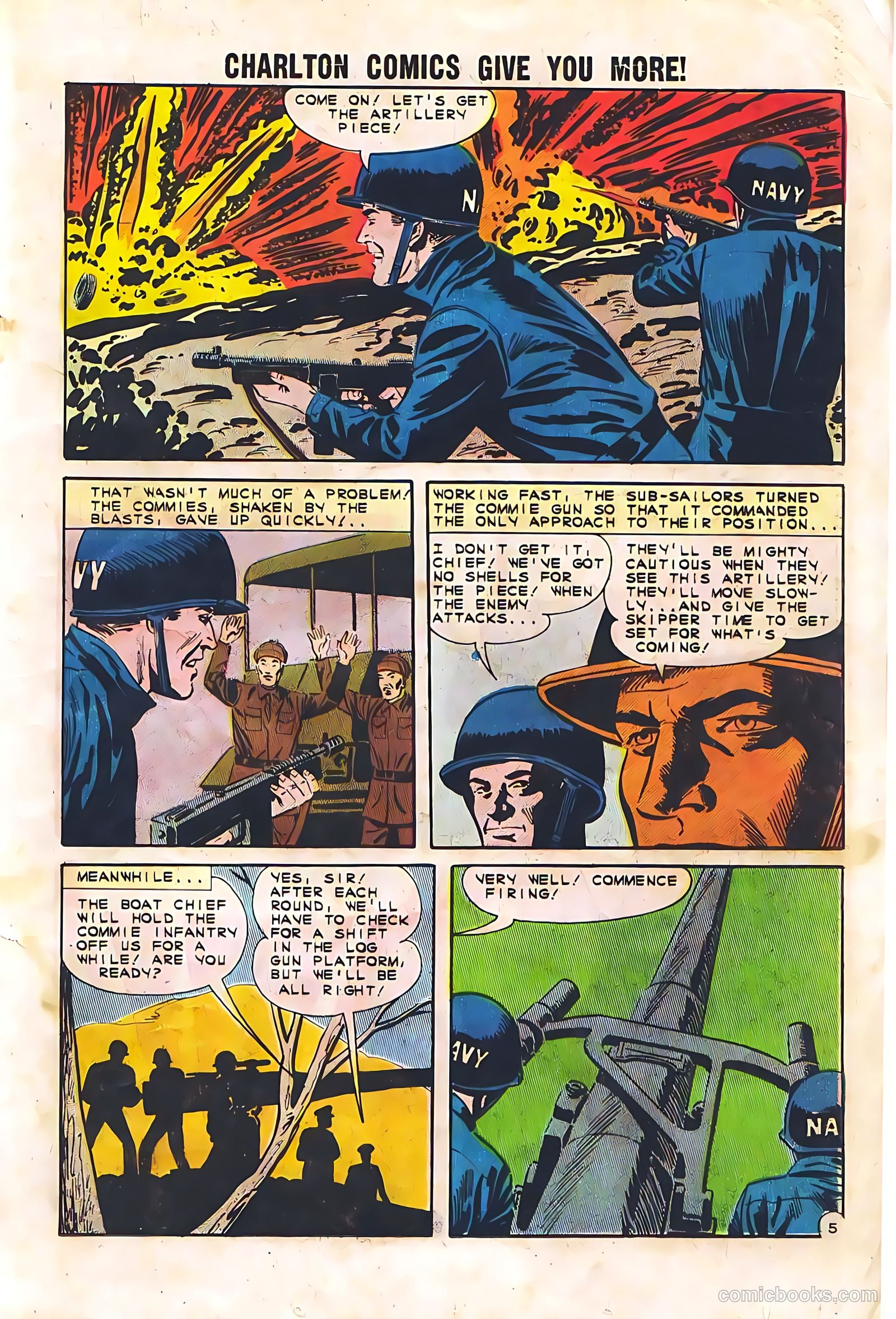 Fightin' Navy #105 — page 19 of 36