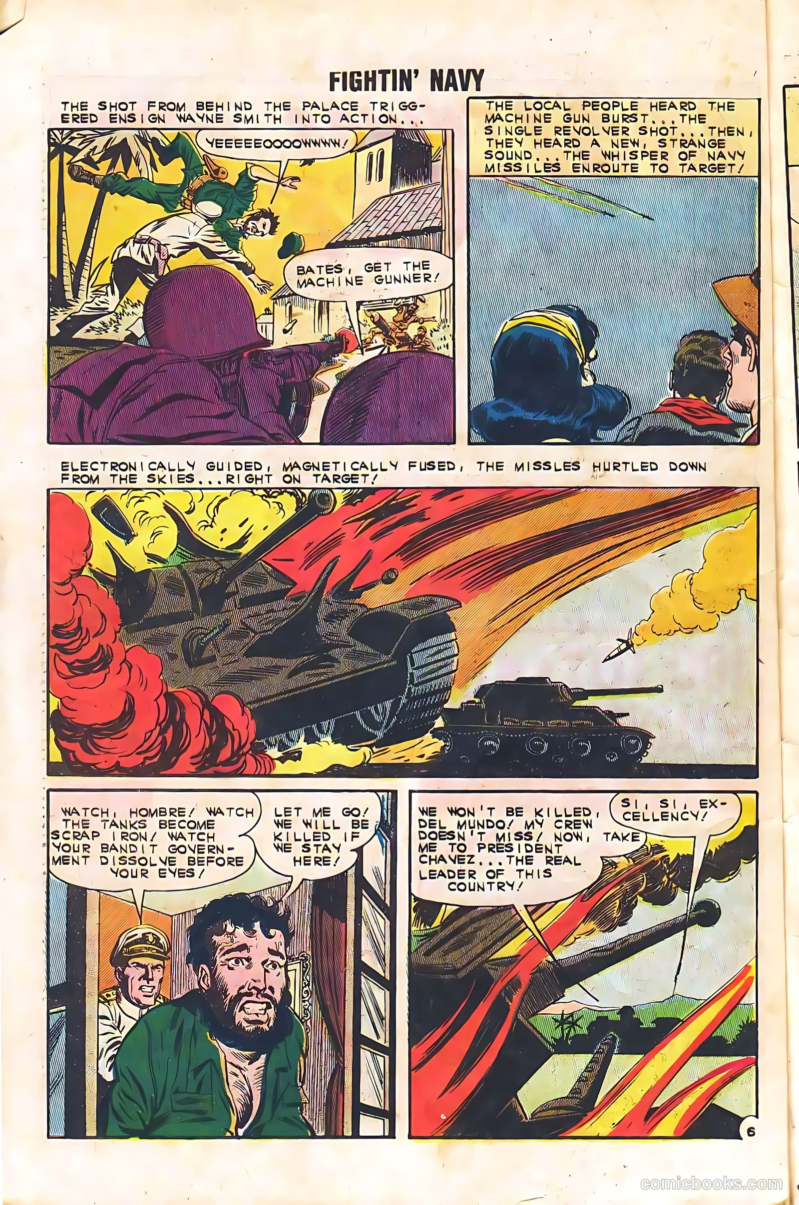 Fightin' Navy #105 — page 32 of 36