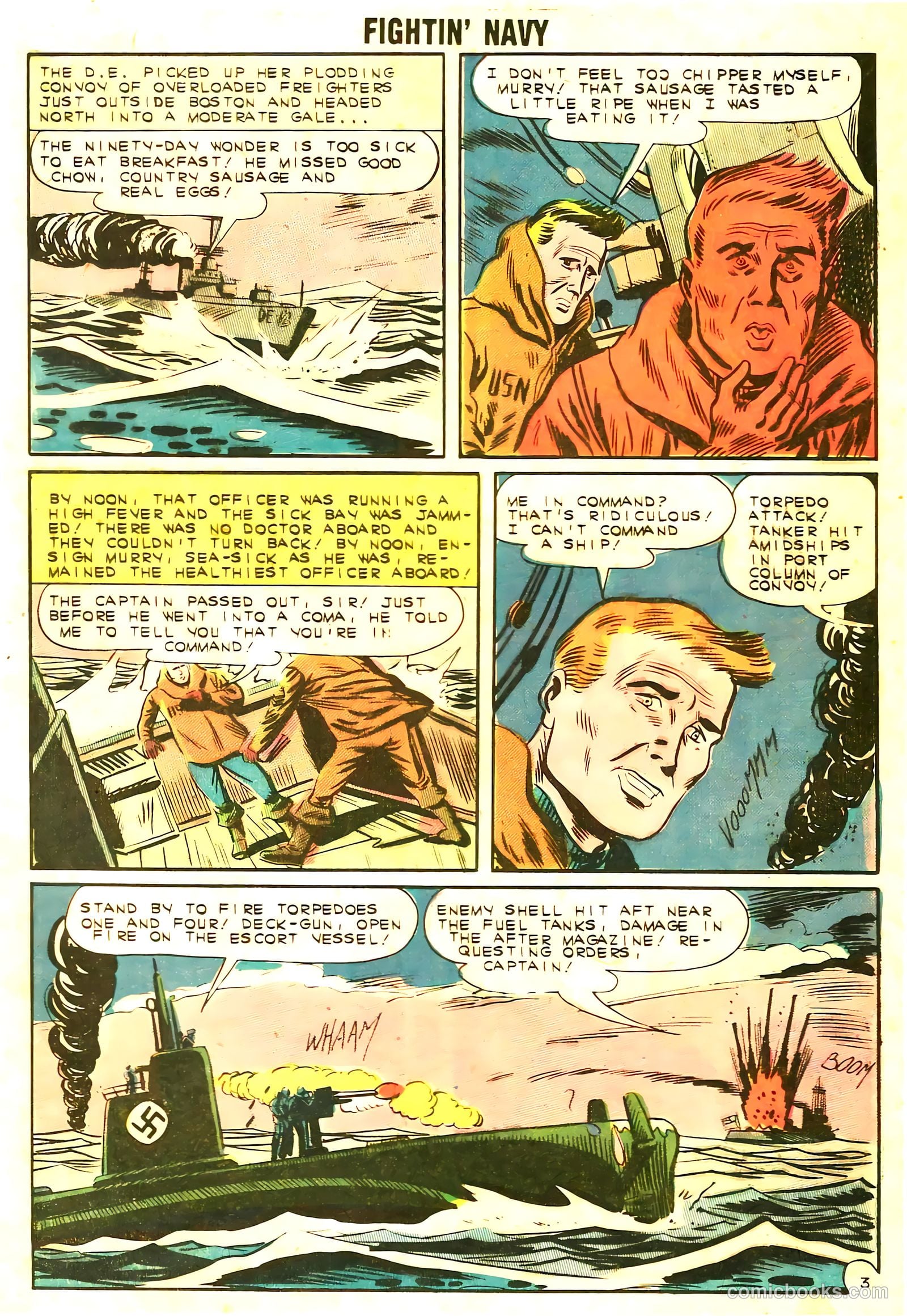 Fightin' Navy #106 — page 13 of 36