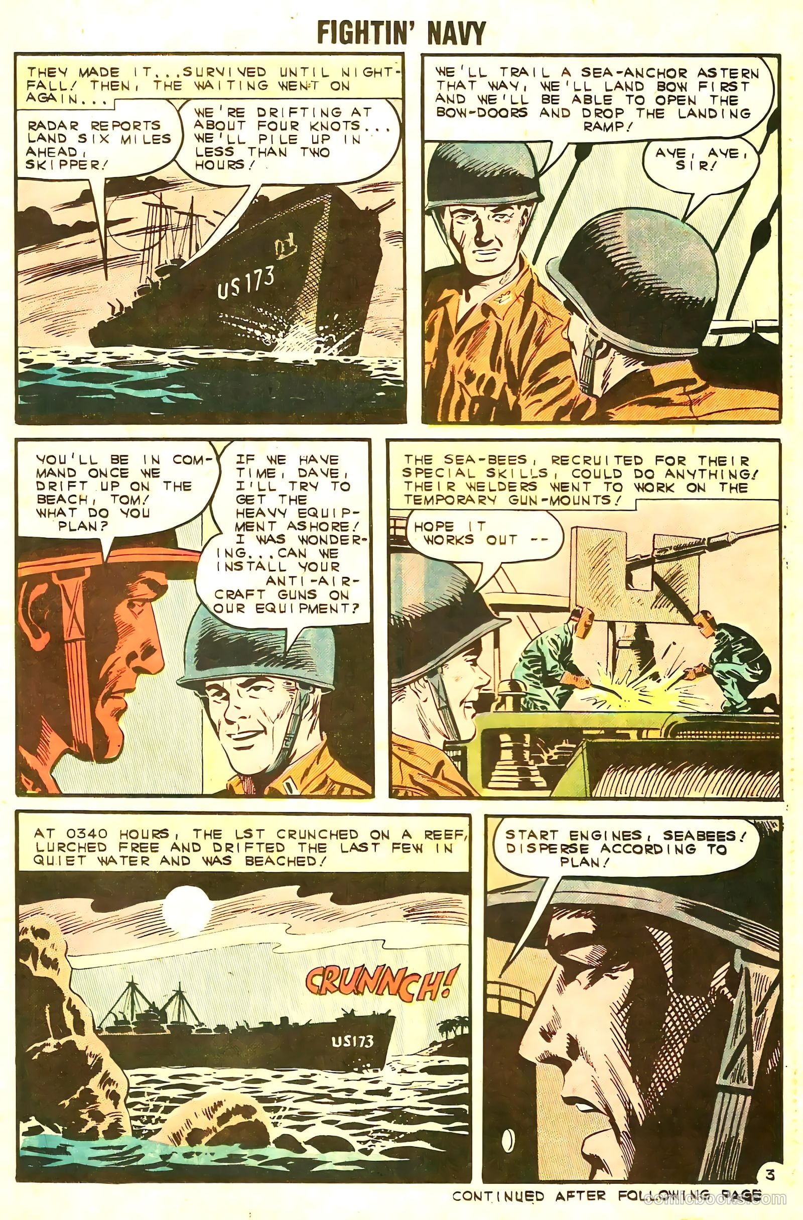 Fightin' Navy #106 — page 21 of 36
