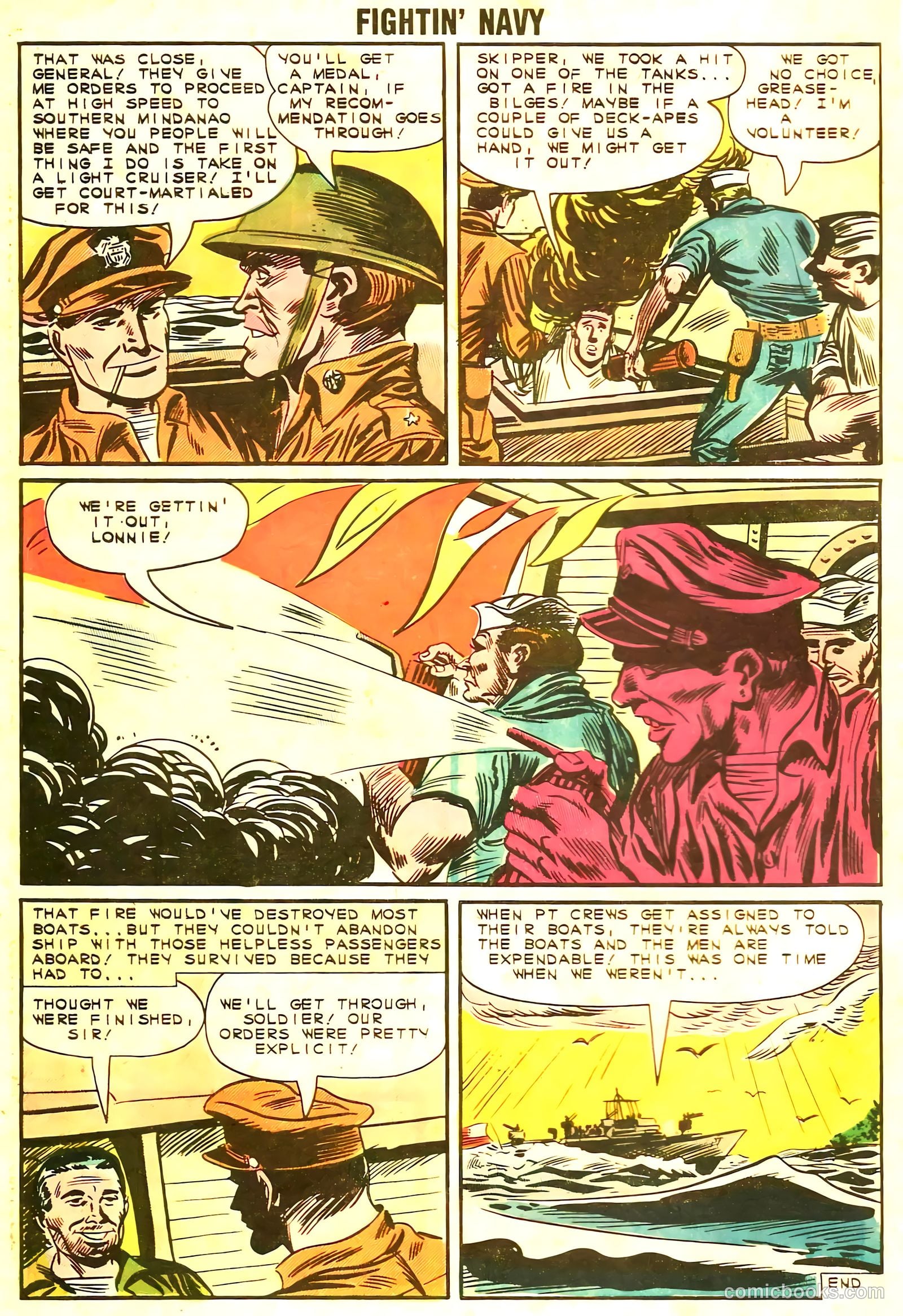 Fightin' Navy #106 — page 32 of 36