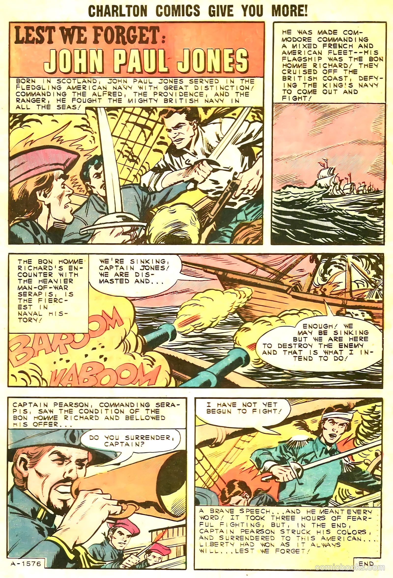 Fightin' Navy #106 — page 33 of 36