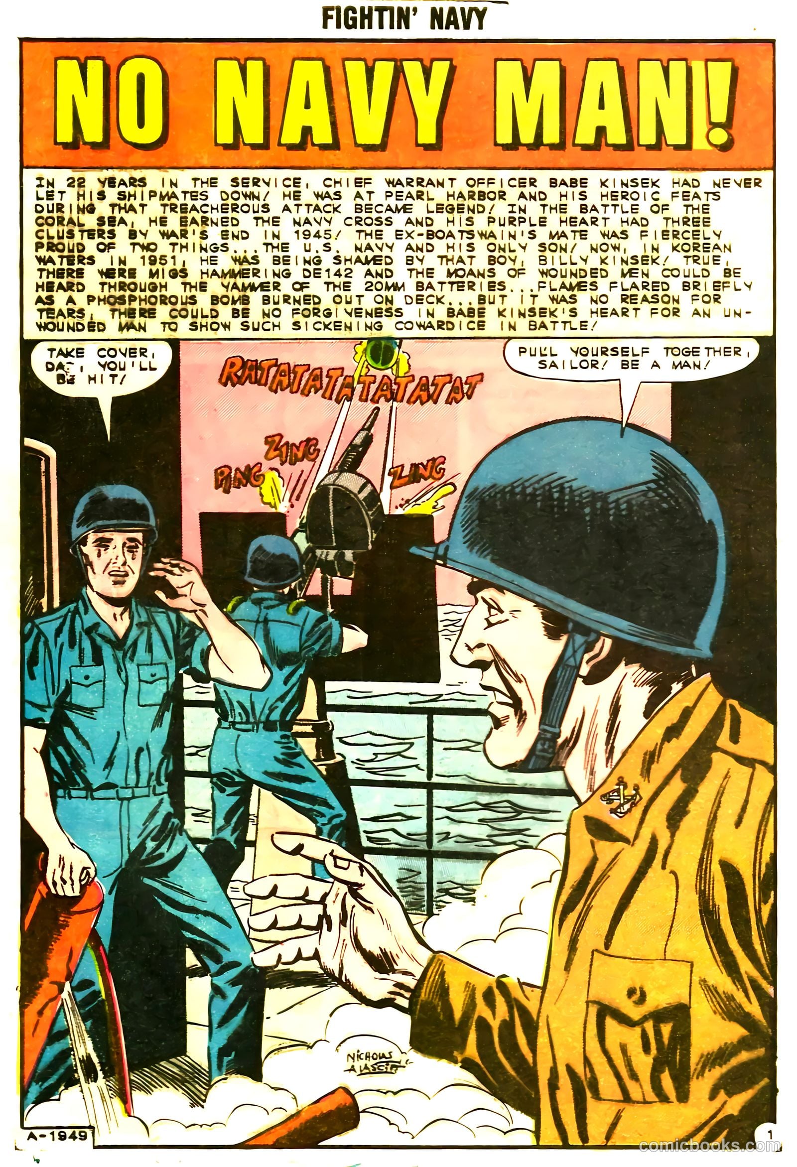 Fightin' Navy #107 — page 8 of 36