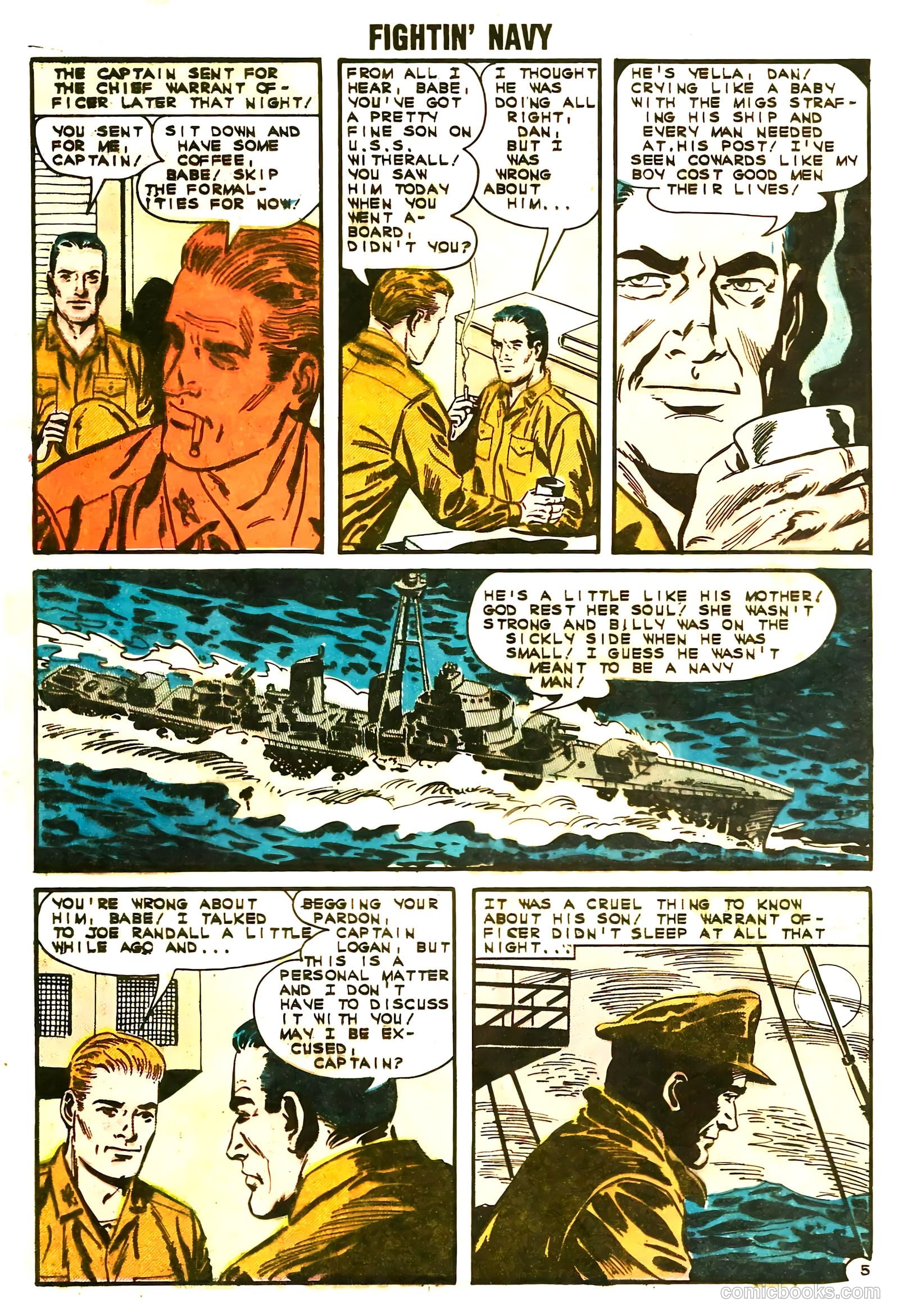 Fightin' Navy #107 — page 12 of 36