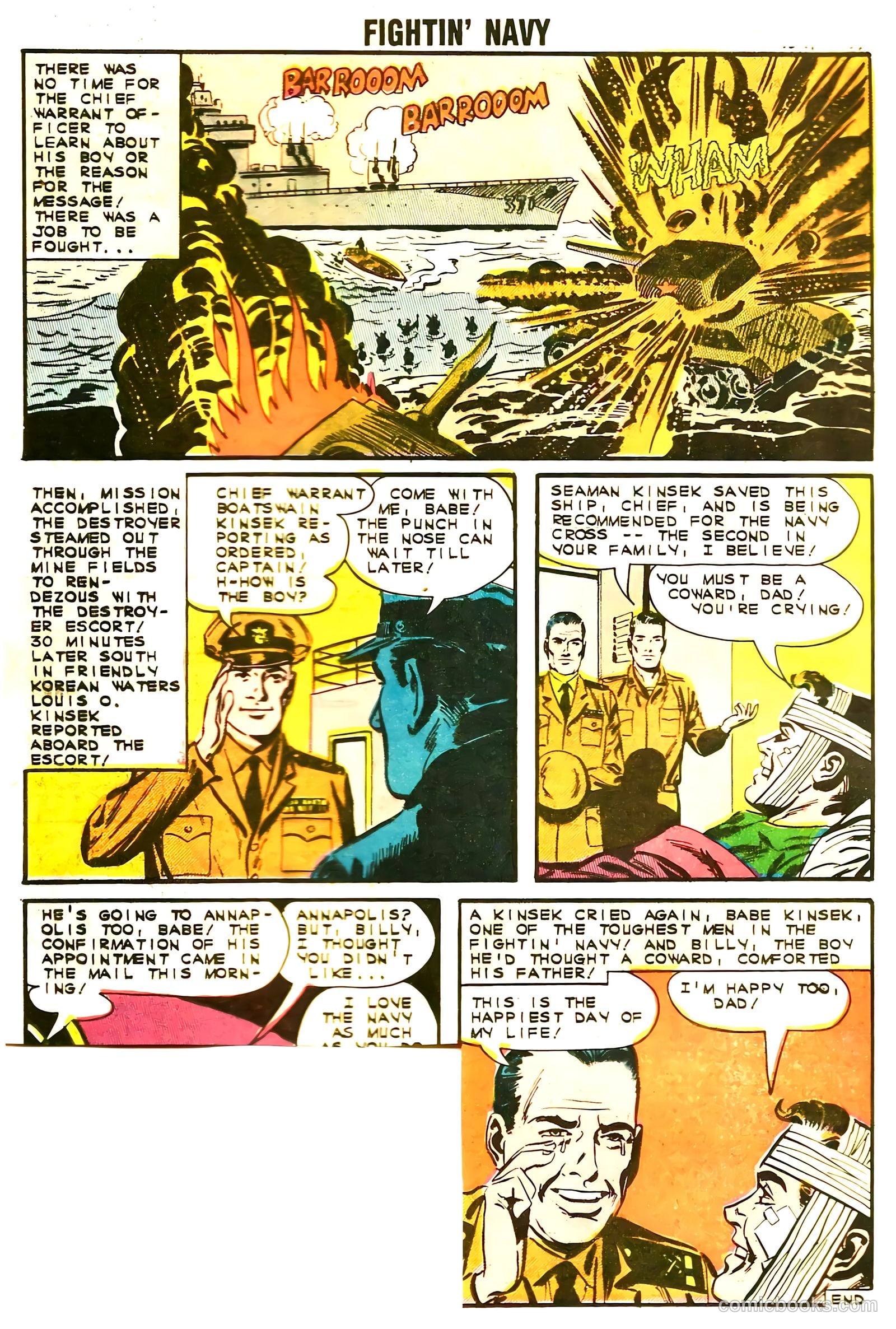 Fightin' Navy #107 — page 16 of 36