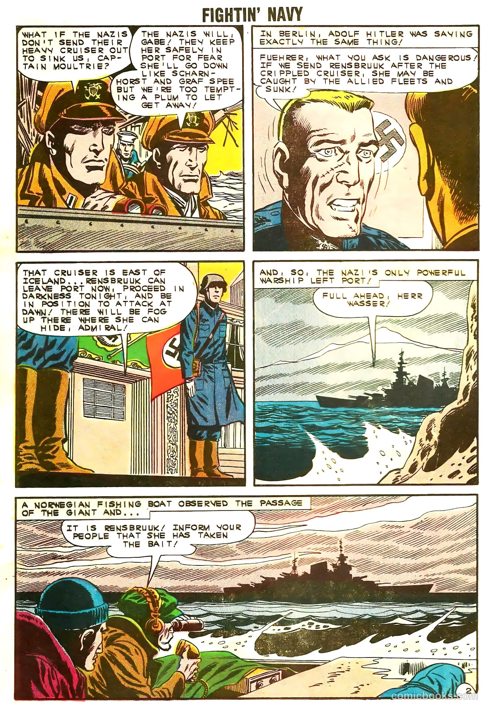 Fightin' Navy #107 — page 26 of 36