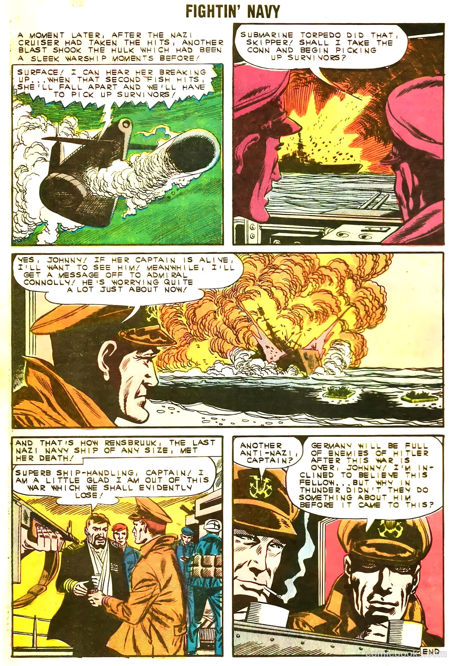 Fightin' Navy #107 — page 32 of 36