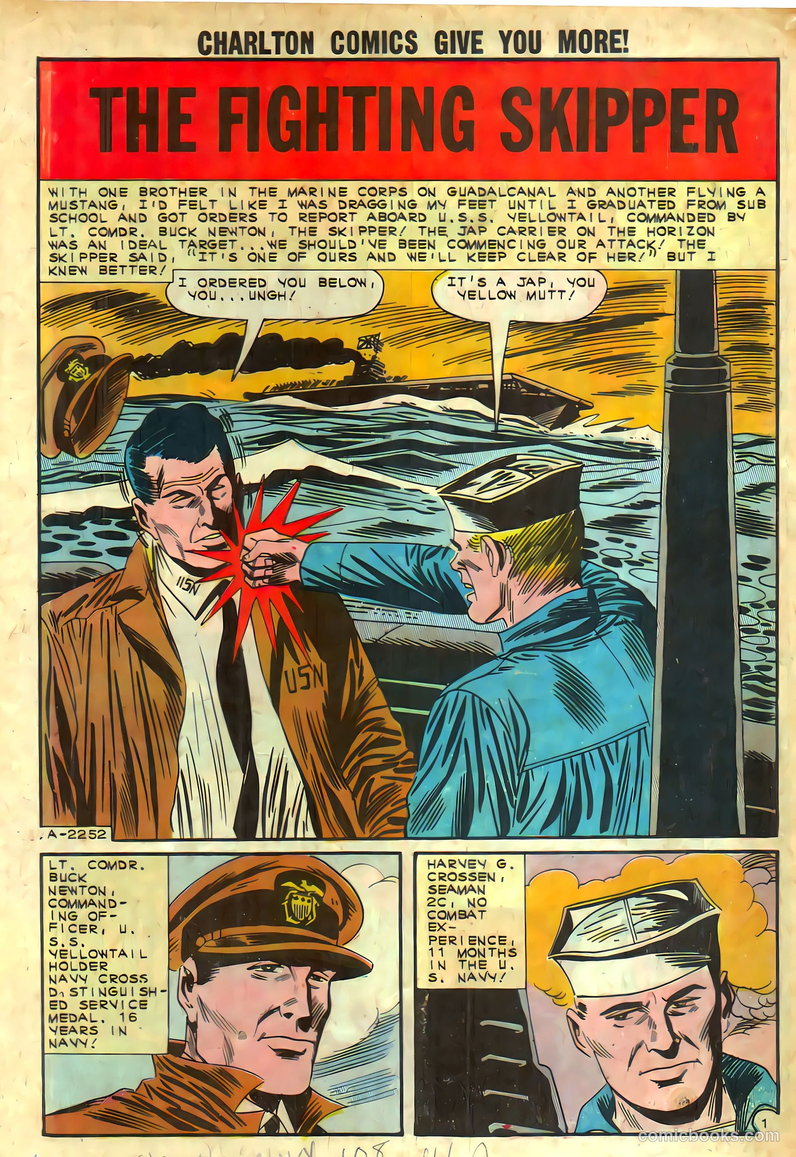 Fightin' Navy #108 — page 3 of 36