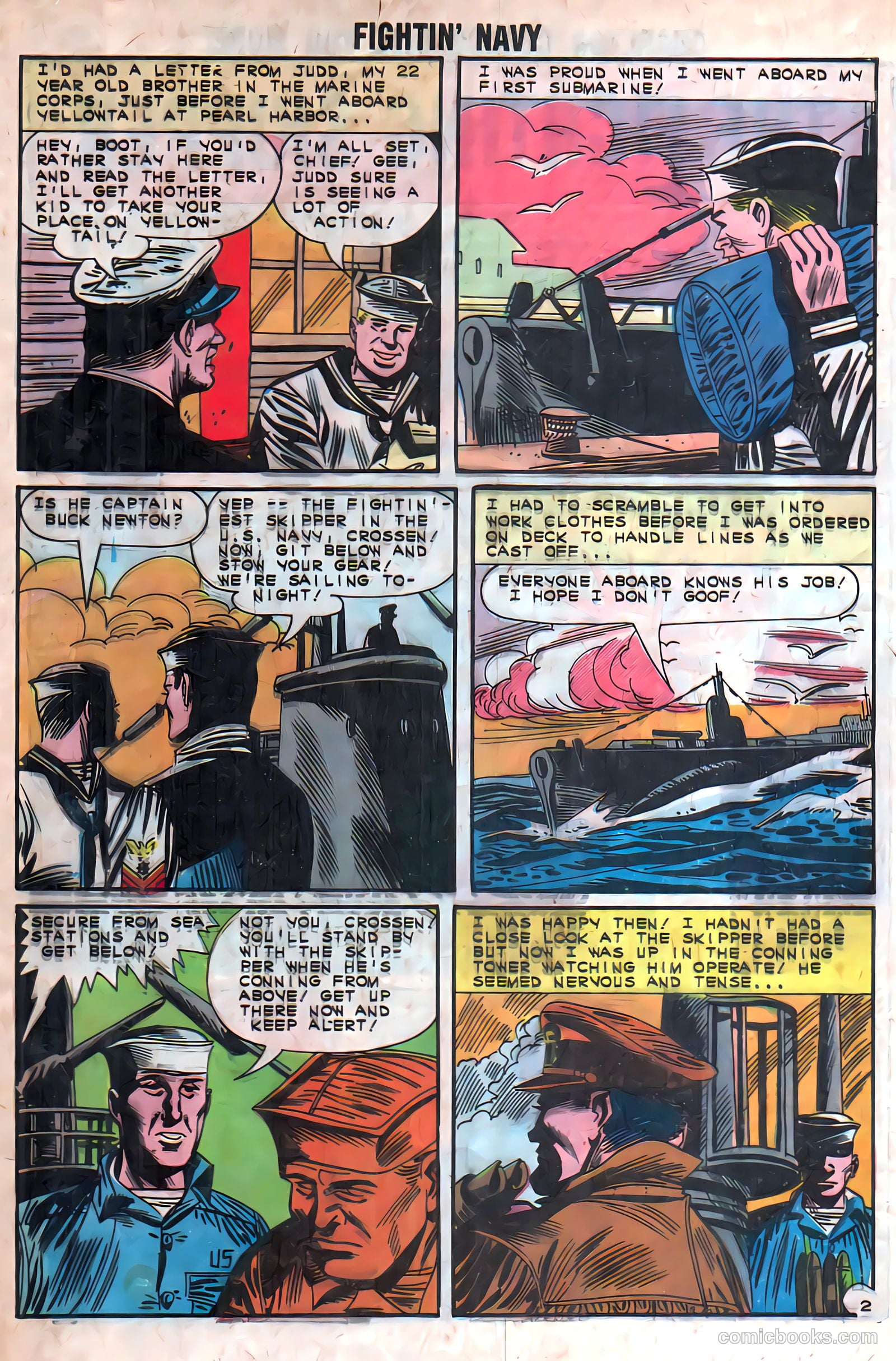 Fightin' Navy #108 — page 4 of 36