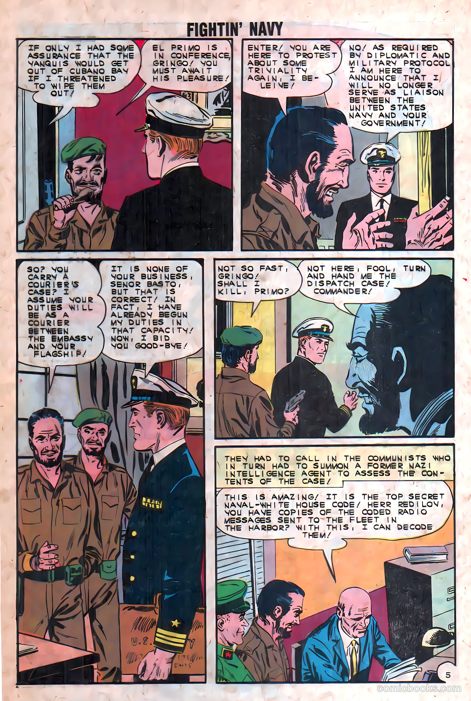 Fightin' Navy #108 — page 16 of 36