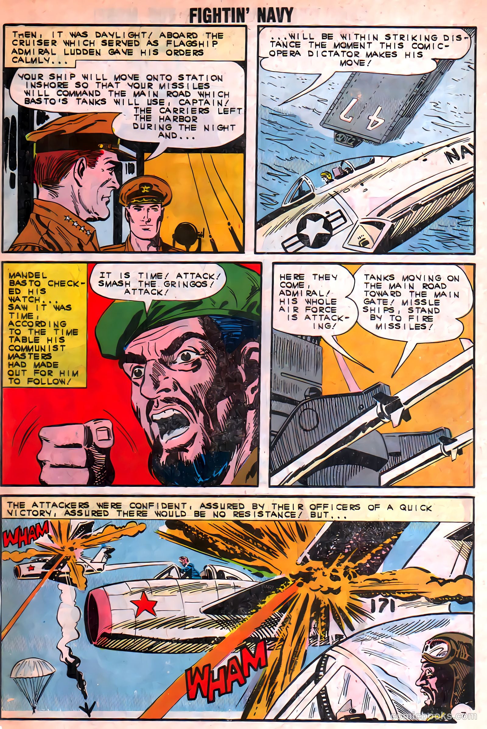 Fightin' Navy #108 — page 18 of 36