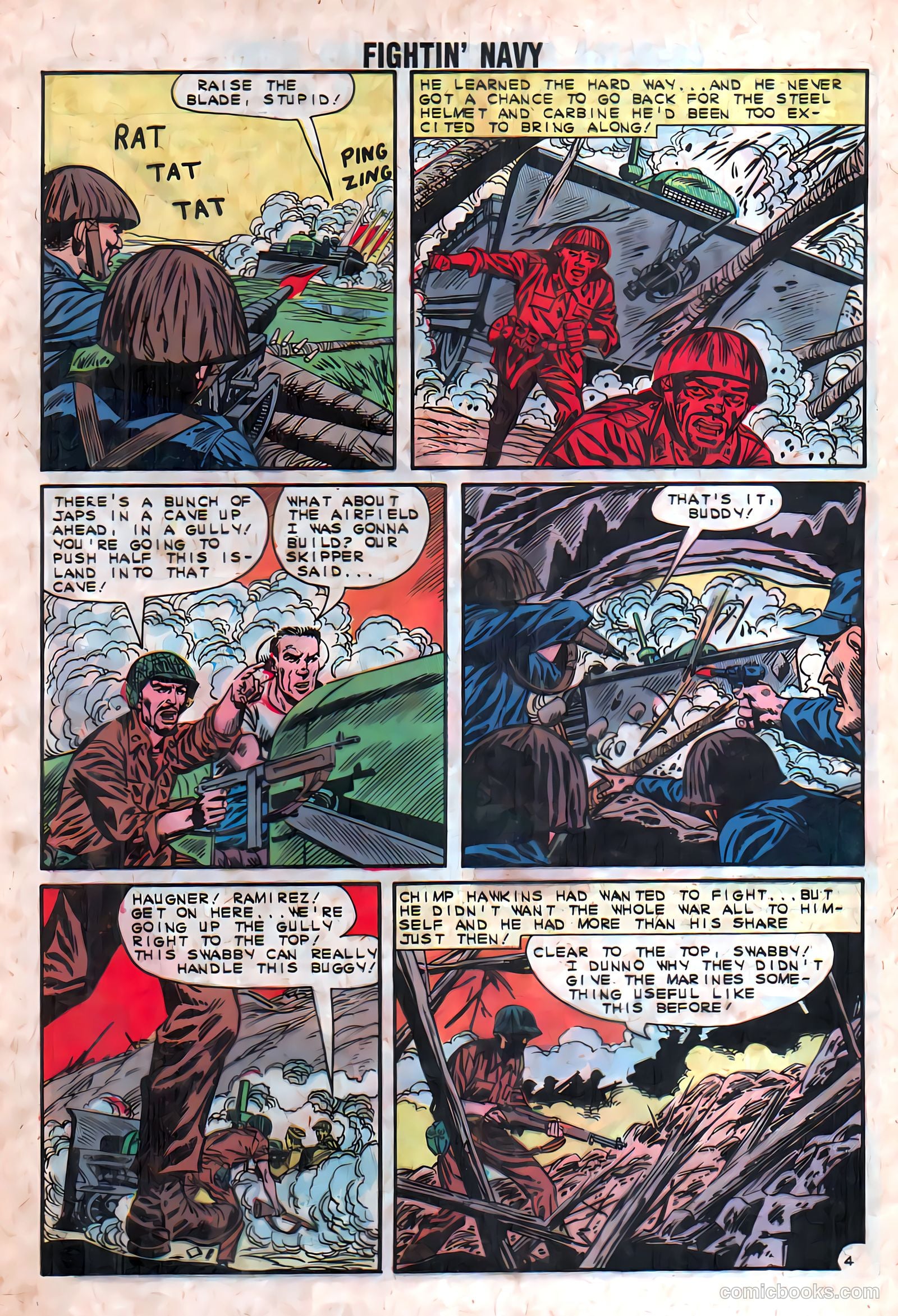 Fightin' Navy #108 — page 28 of 36