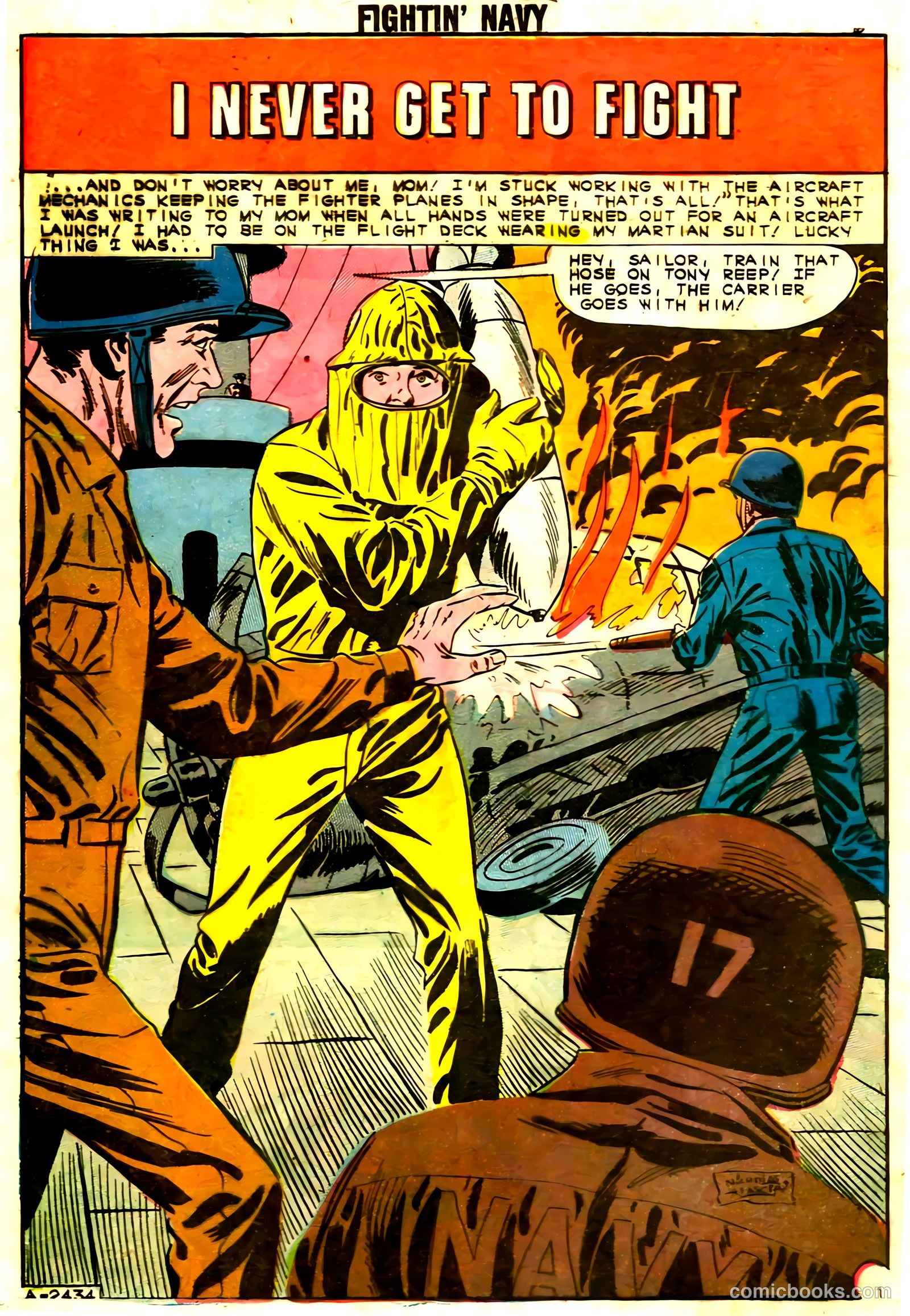 Fightin' Navy #109 — page 8 of 36