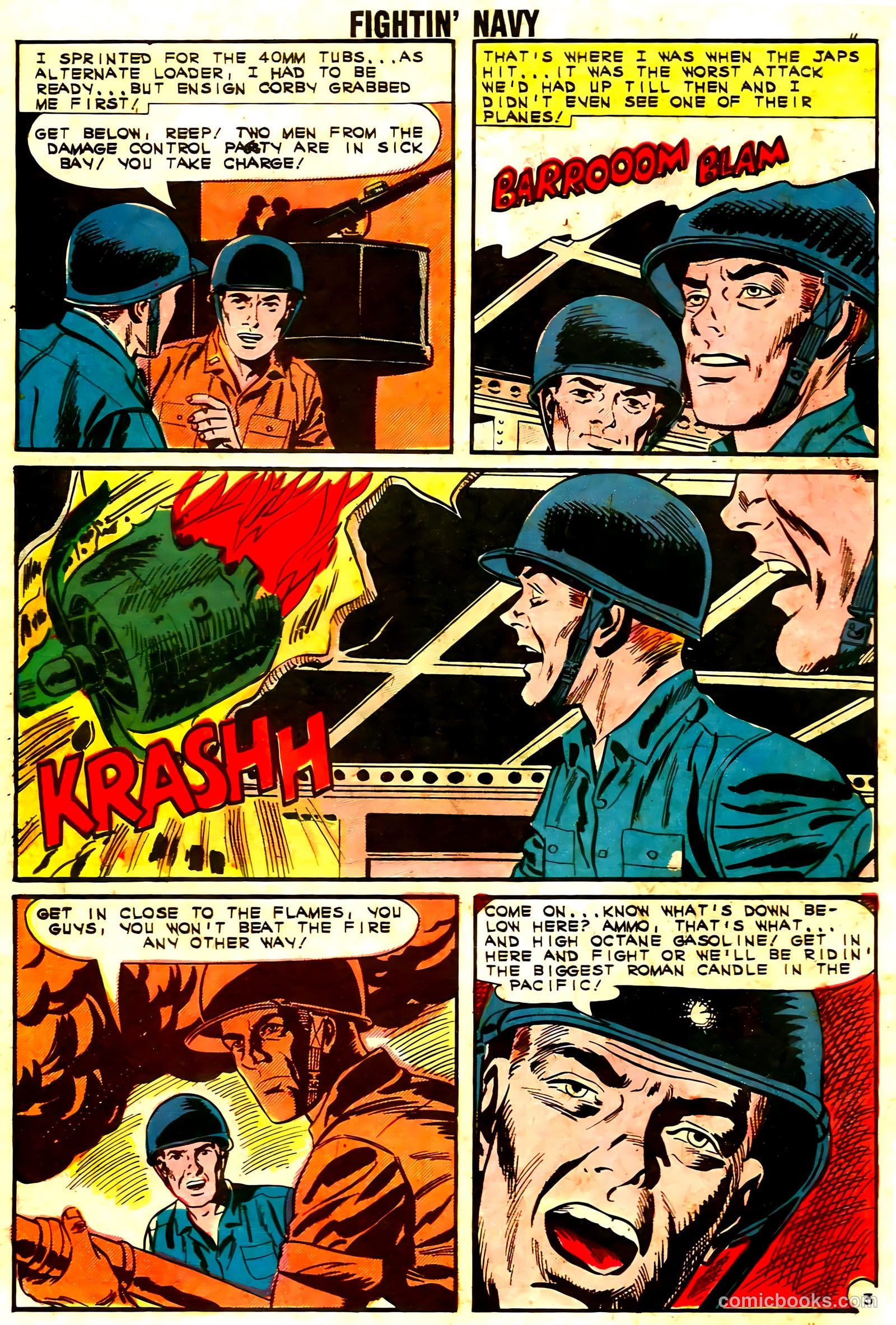 Fightin' Navy #109 — page 10 of 36