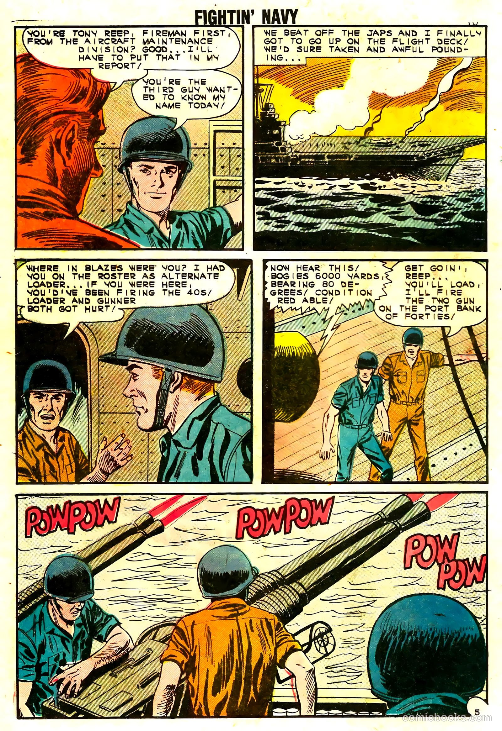 Fightin' Navy #109 — page 12 of 36