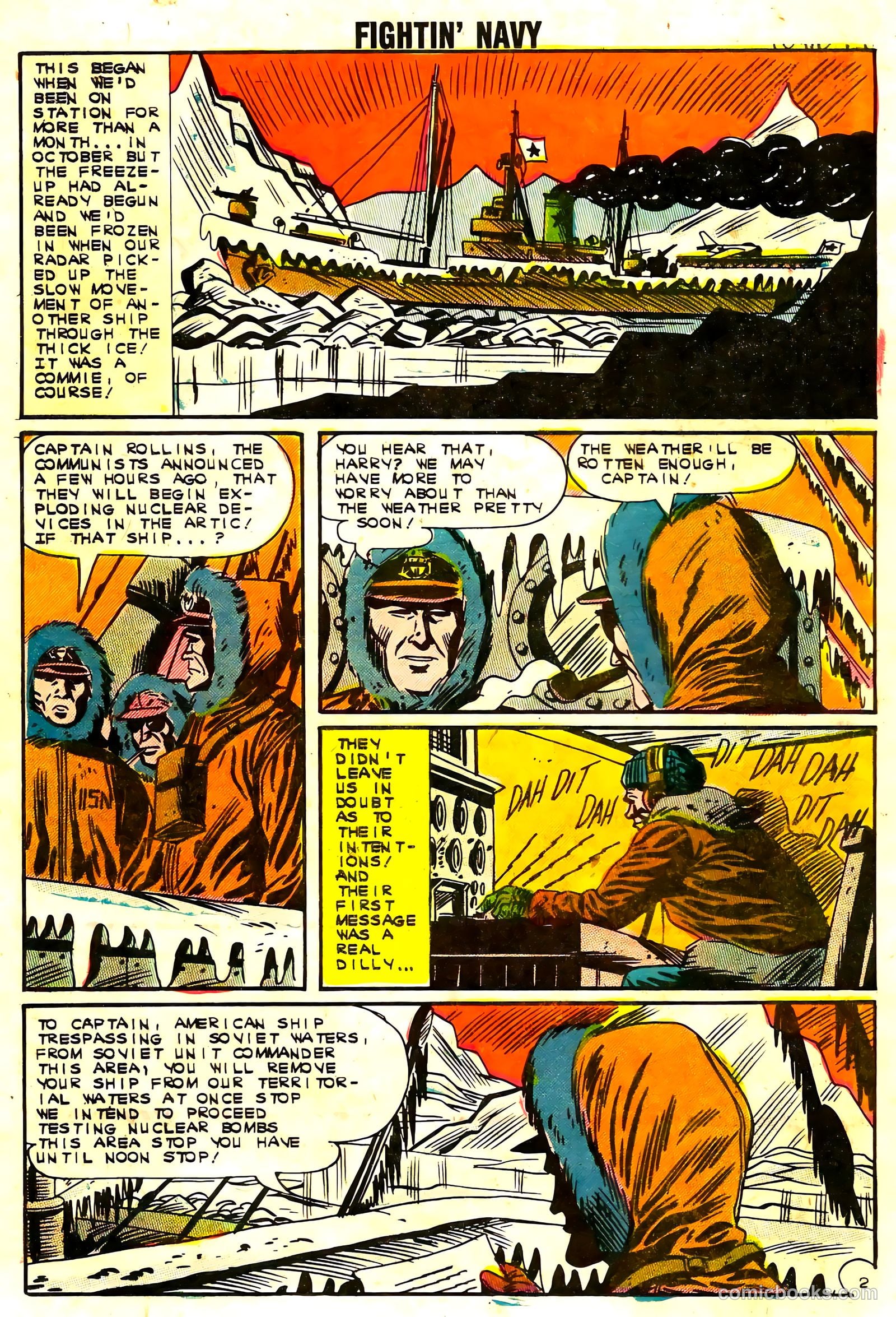 Fightin' Navy #109 — page 16 of 36