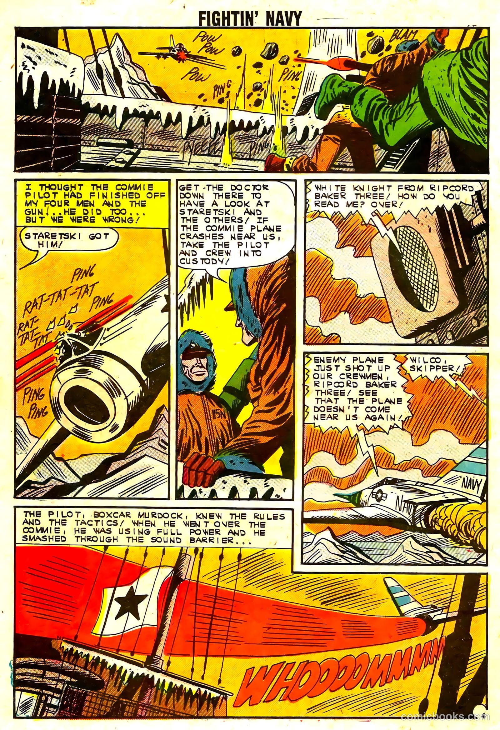 Fightin' Navy #109 — page 18 of 36