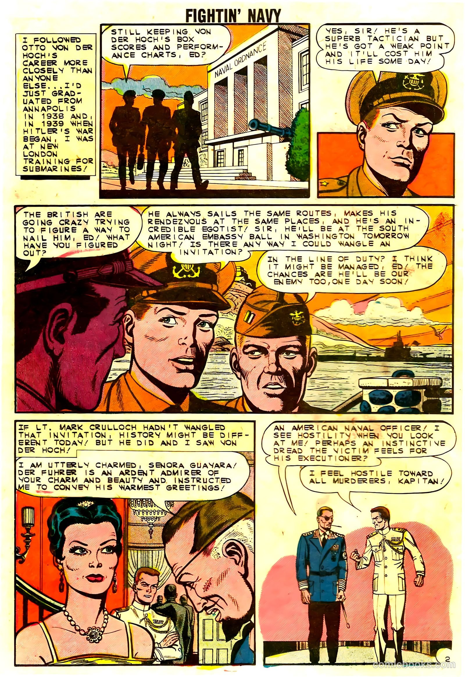 Fightin' Navy #109 — page 24 of 36
