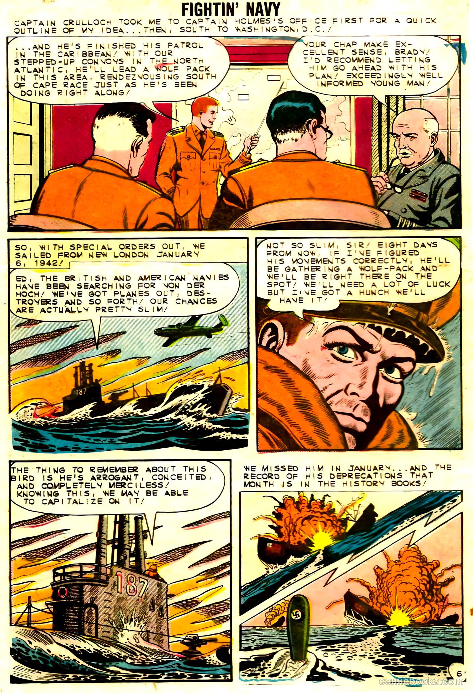 Fightin' Navy #109 — page 28 of 36