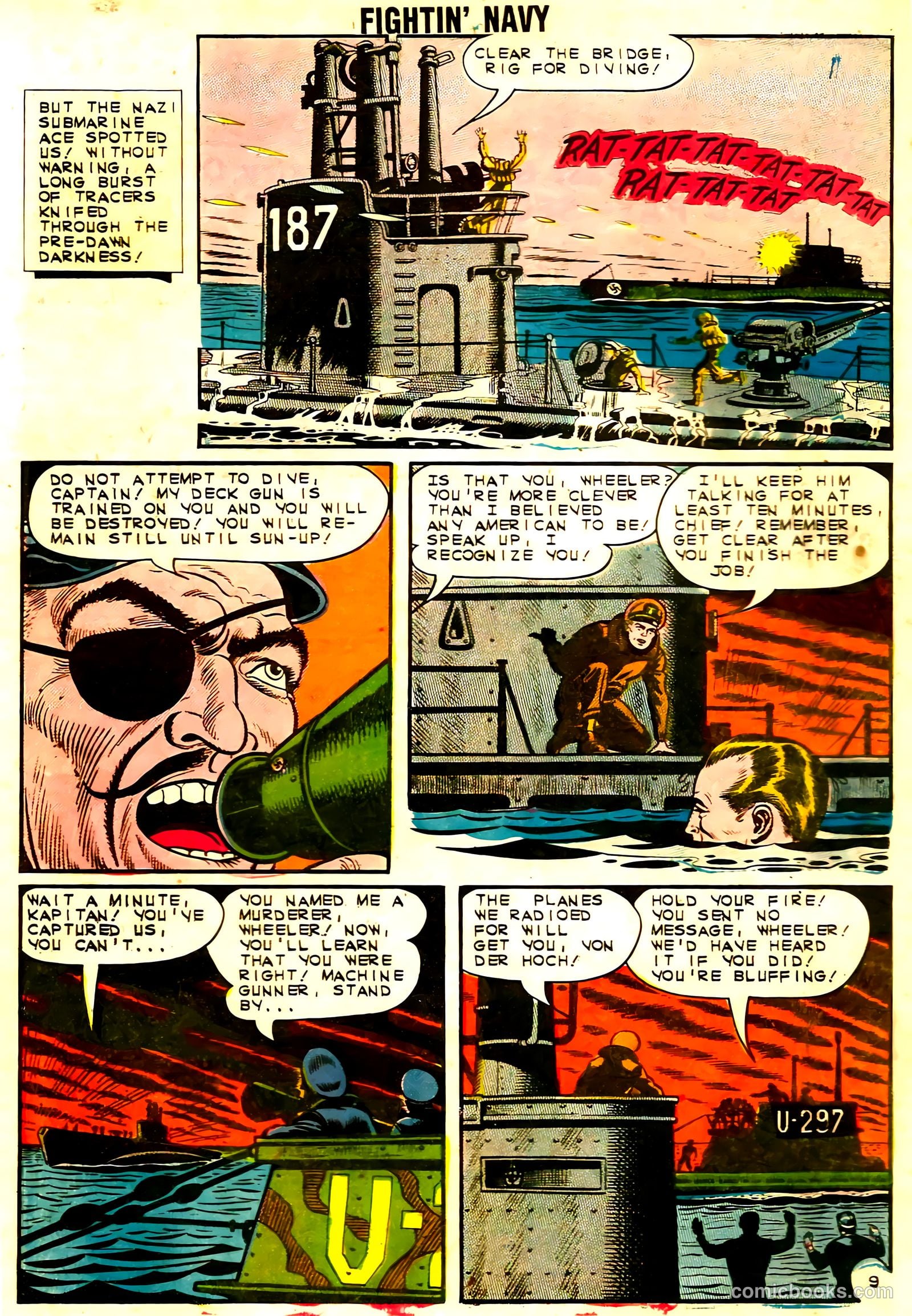 Fightin' Navy #109 — page 32 of 36